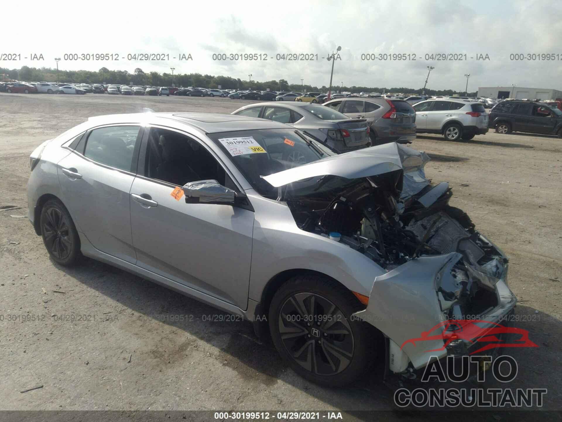 HONDA CIVIC HATCHBACK 2017 - SHHFK7H7XHU202841