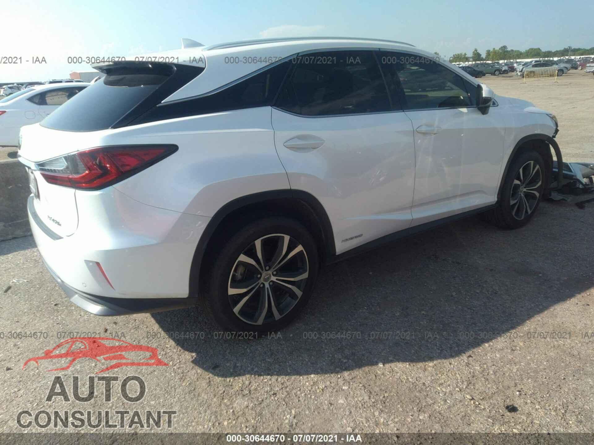 LEXUS RX 2017 - 2T2BGMCA6HC014112
