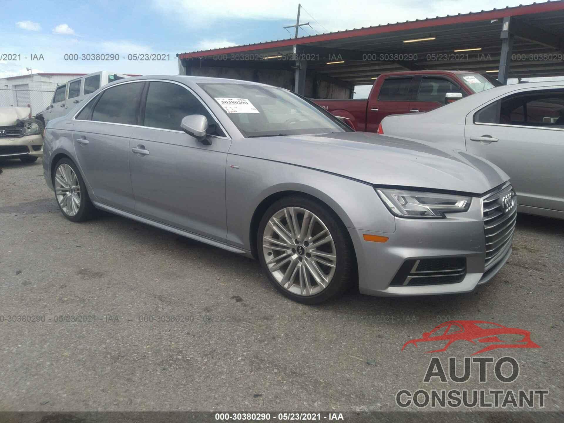 AUDI A4 2017 - WAUENAF44HN021744