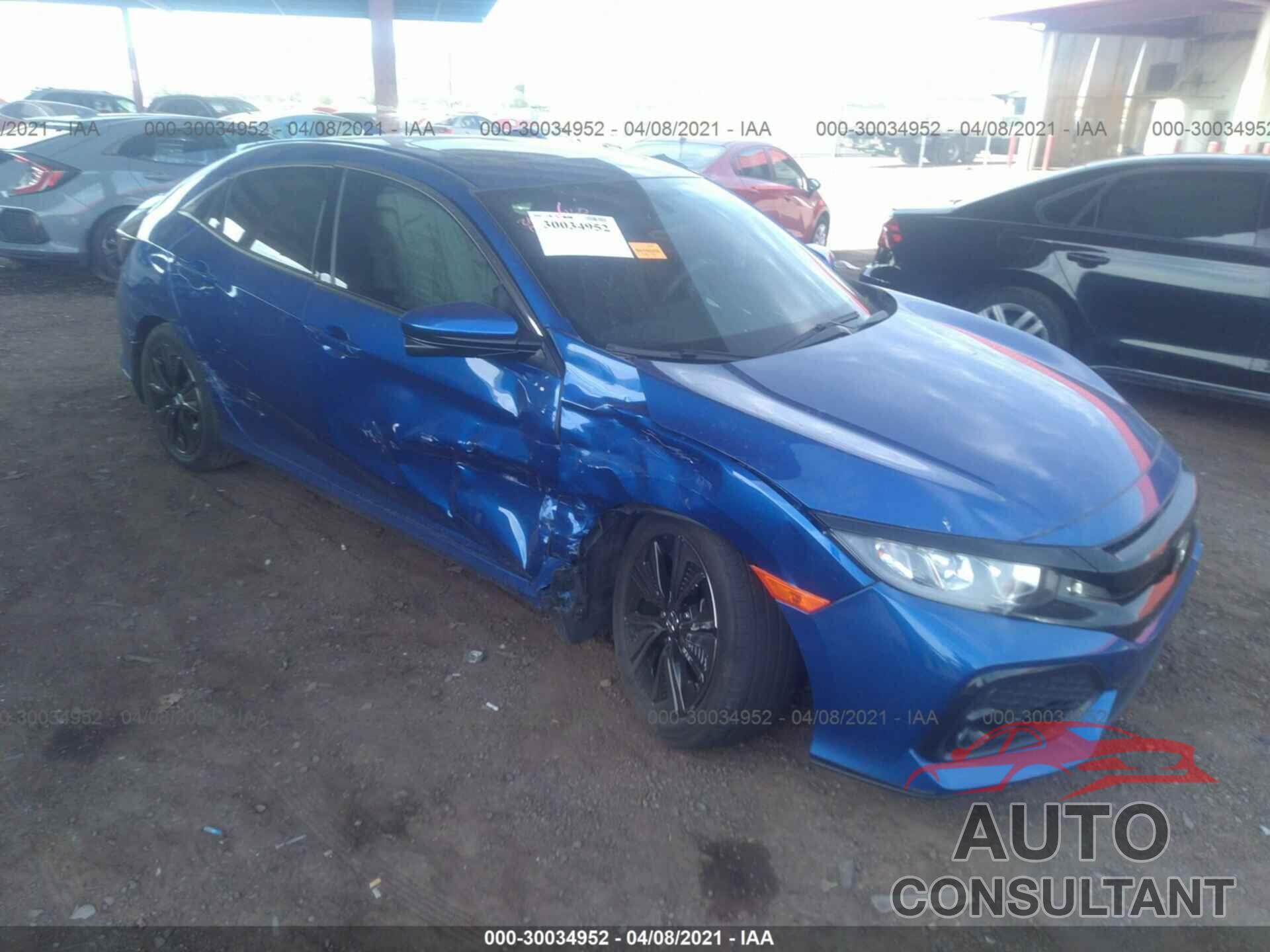 HONDA CIVIC HATCHBACK 2018 - SHHFK7H5XJU239831