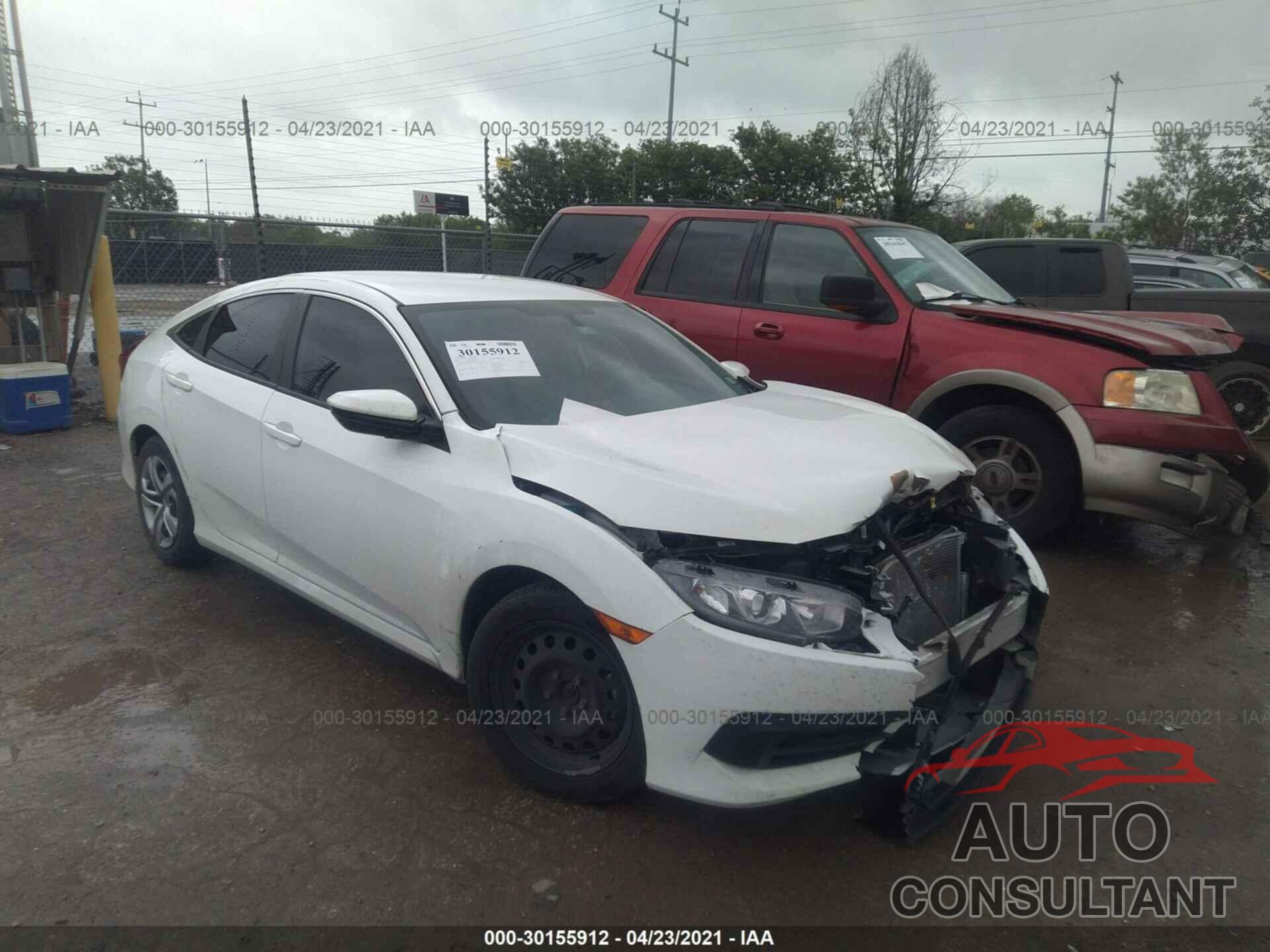 HONDA CIVIC SEDAN 2017 - 19XFC2F54HE010288