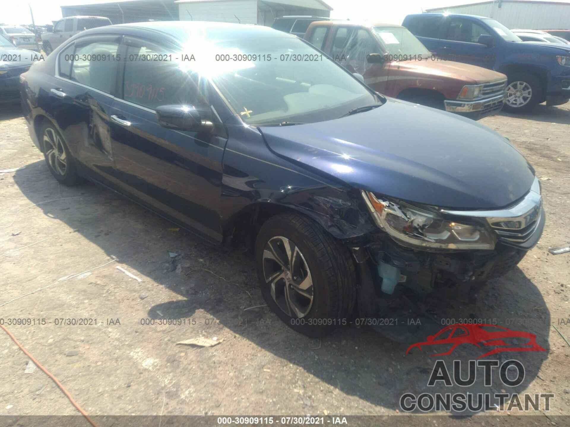 HONDA ACCORD SEDAN 2016 - 1HGCR2F39GA050627