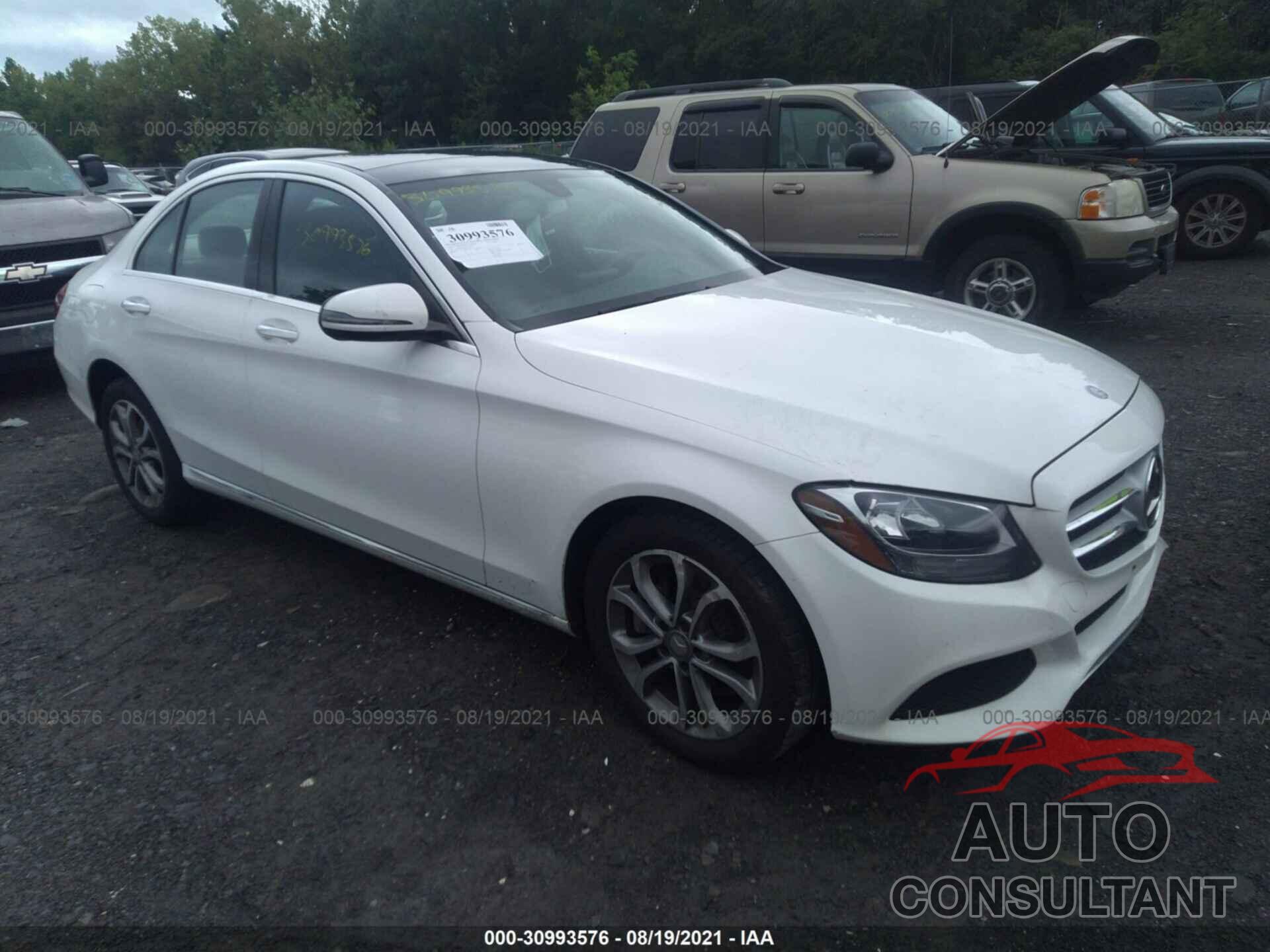 MERCEDES-BENZ C-CLASS 2016 - 55SWF4KB8GU100310