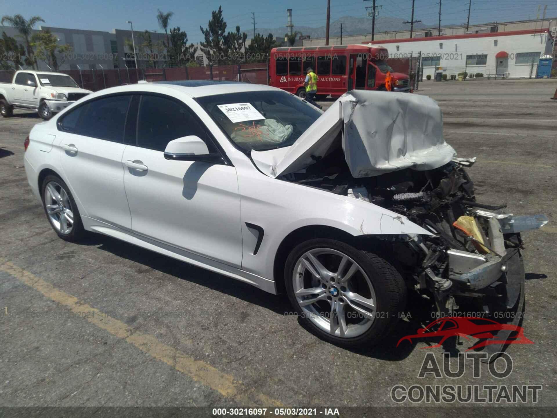 BMW 4 SERIES 2016 - WBA4A9C53GG506186