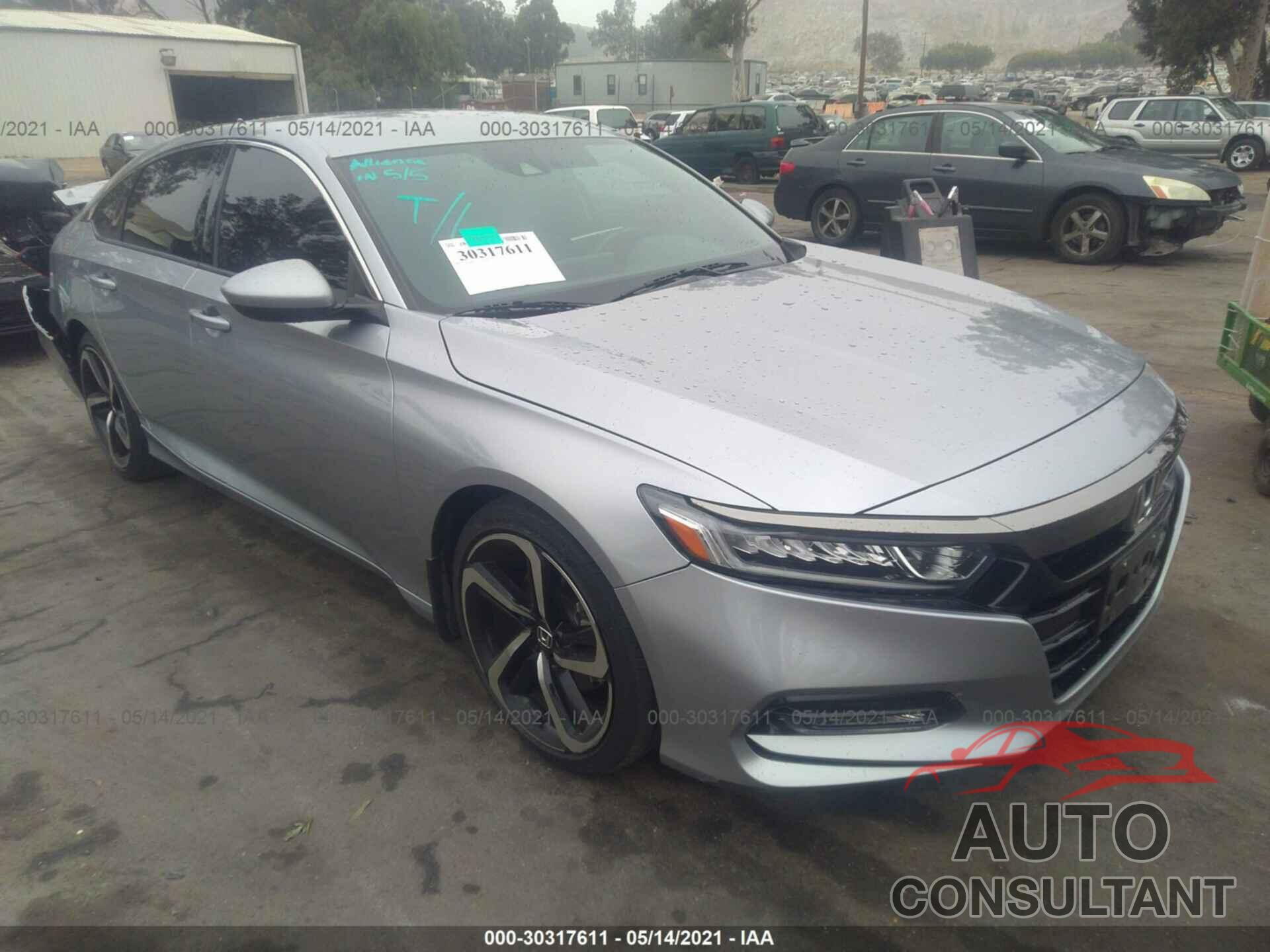 HONDA ACCORD SEDAN 2018 - 1HGCV1F36JA207625