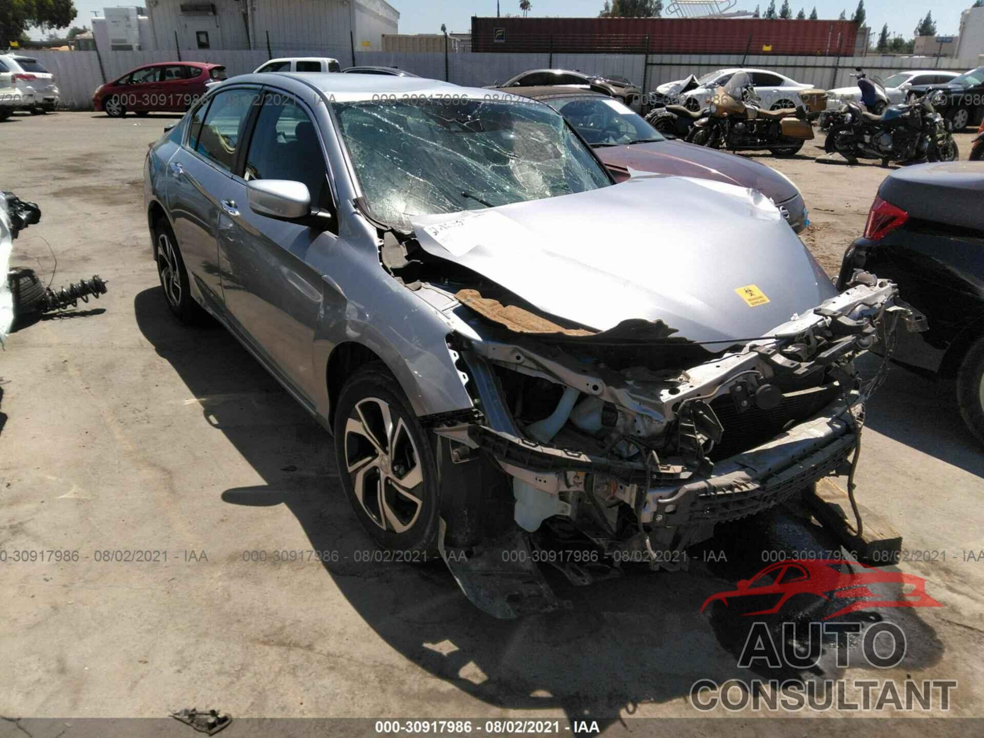 HONDA ACCORD SEDAN 2017 - 1HGCR2F4XHA157499