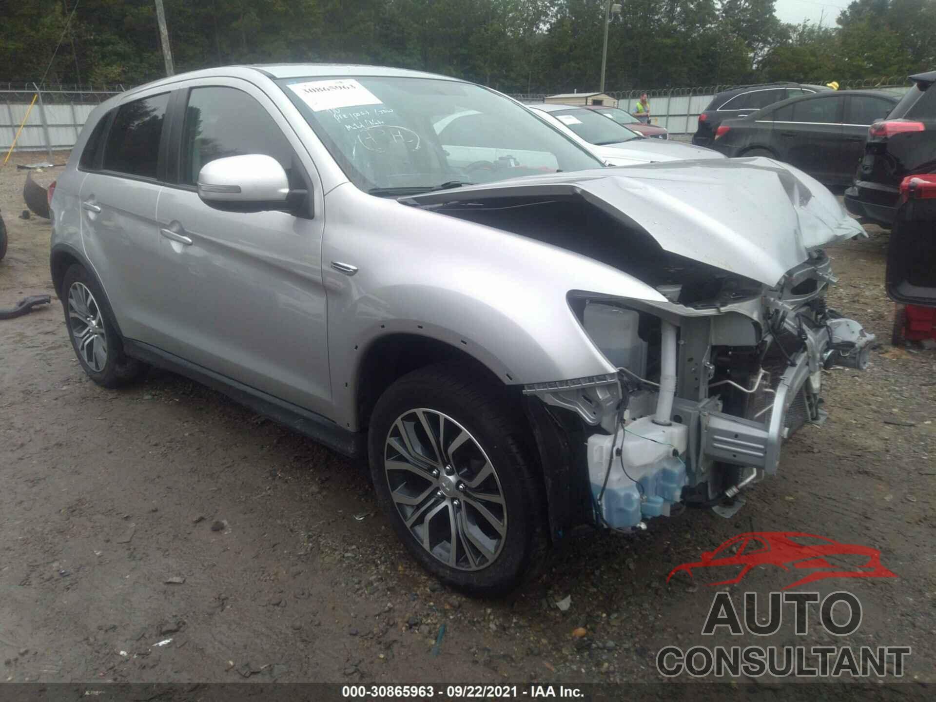 MITSUBISHI OUTLANDER SPORT 2019 - JA4AP4AU9KU011125