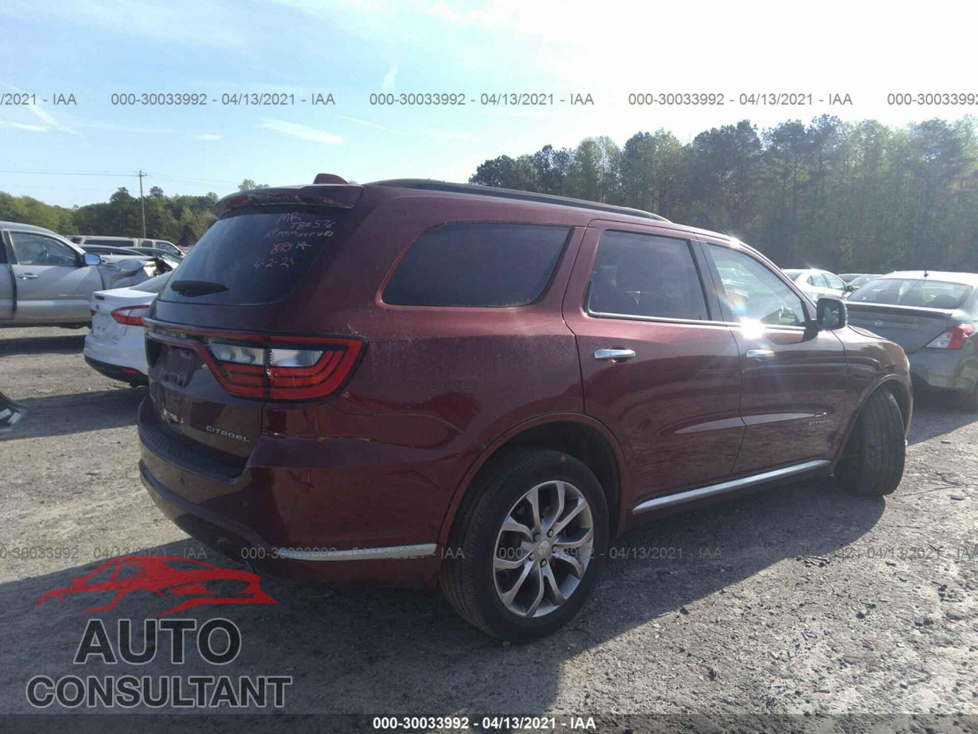 DODGE DURANGO 2018 - 1C4RDHEG5JC159886