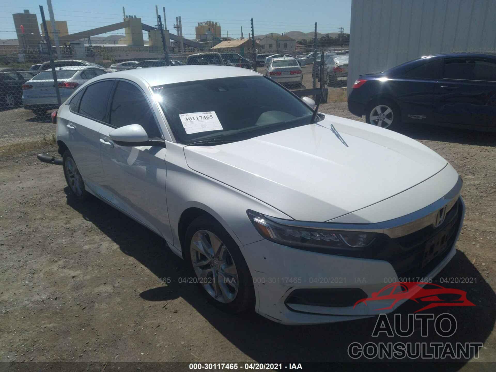 HONDA ACCORD SEDAN 2018 - 1HGCV1F10JA077033