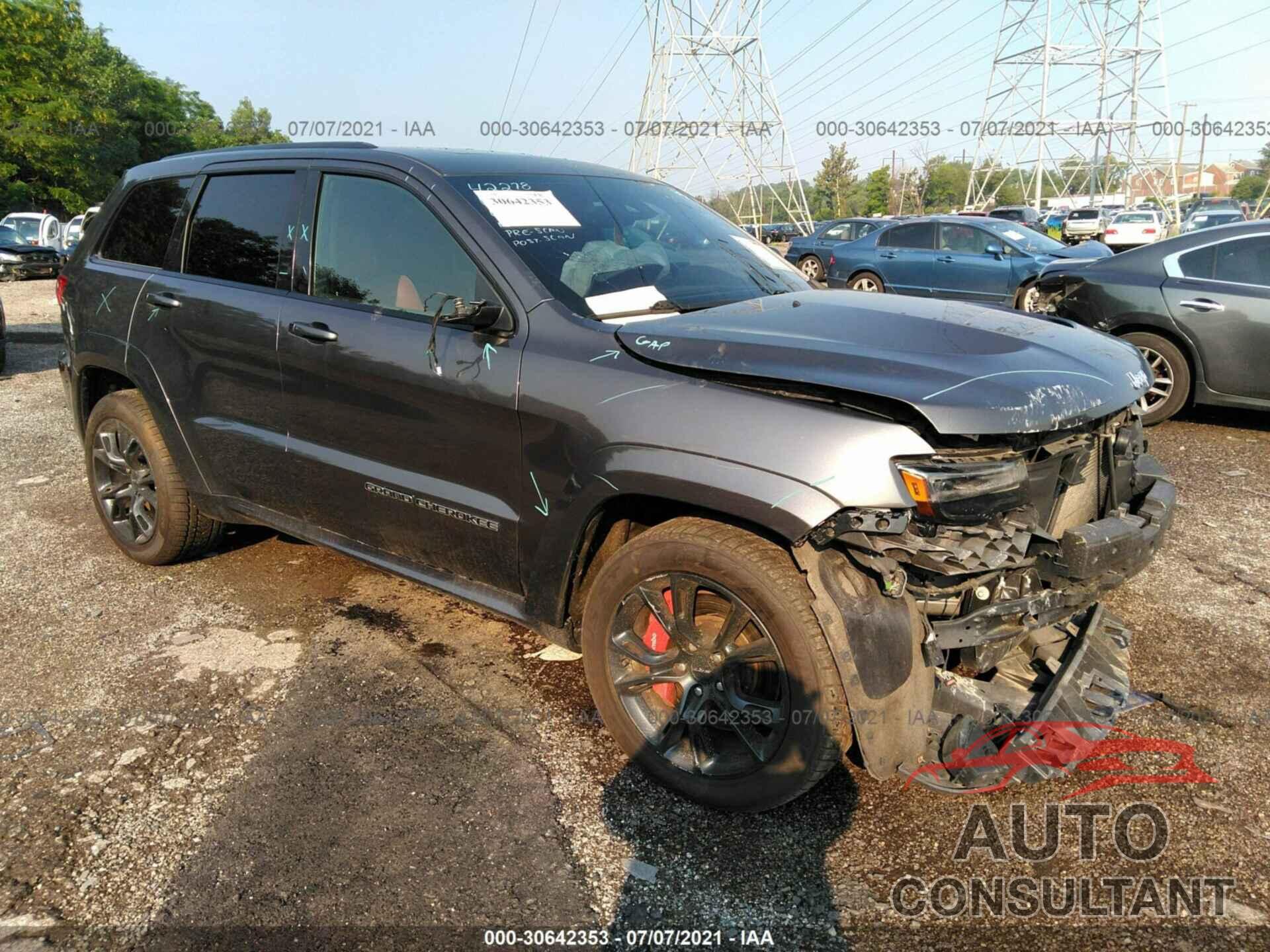 JEEP GRAND CHEROKEE 2017 - 1C4RJFDJ9HC834501