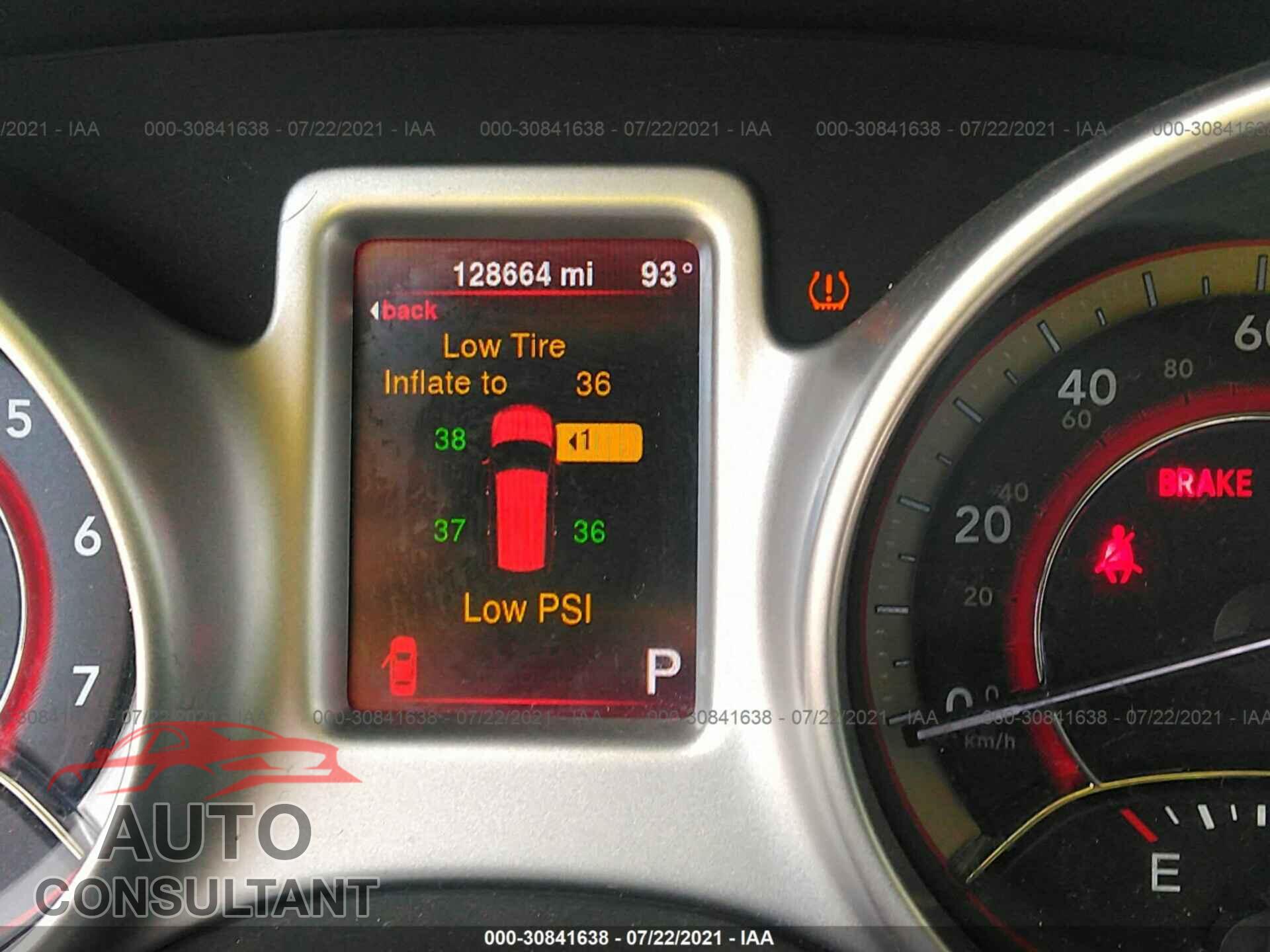 DODGE JOURNEY 2016 - 3C4PDCBBXGT159253