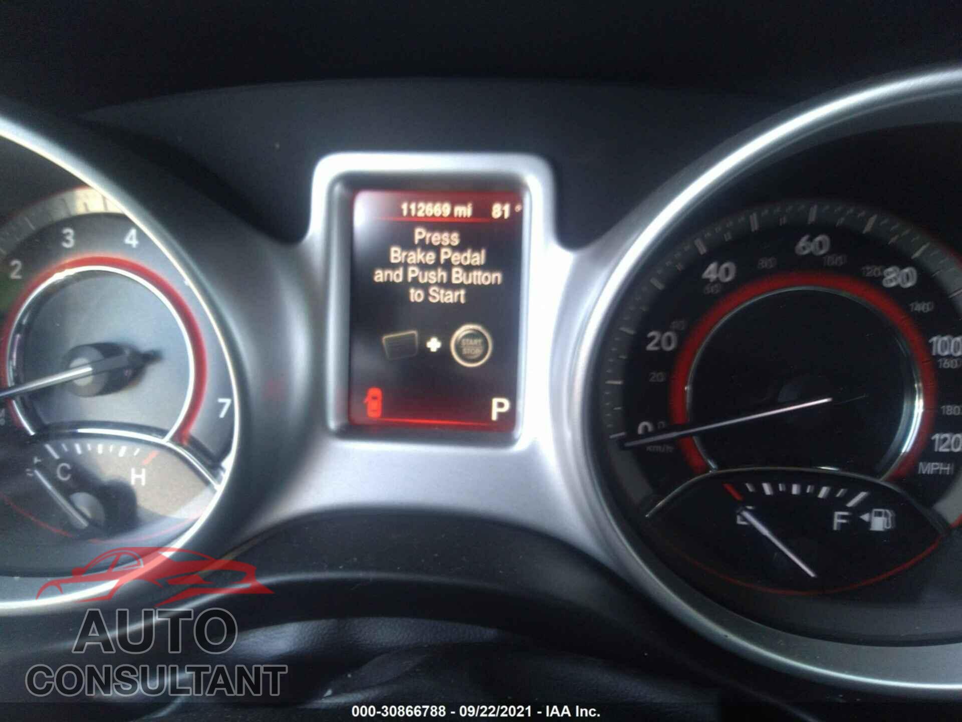 DODGE JOURNEY 2016 - 3C4PDCBG6GT123264