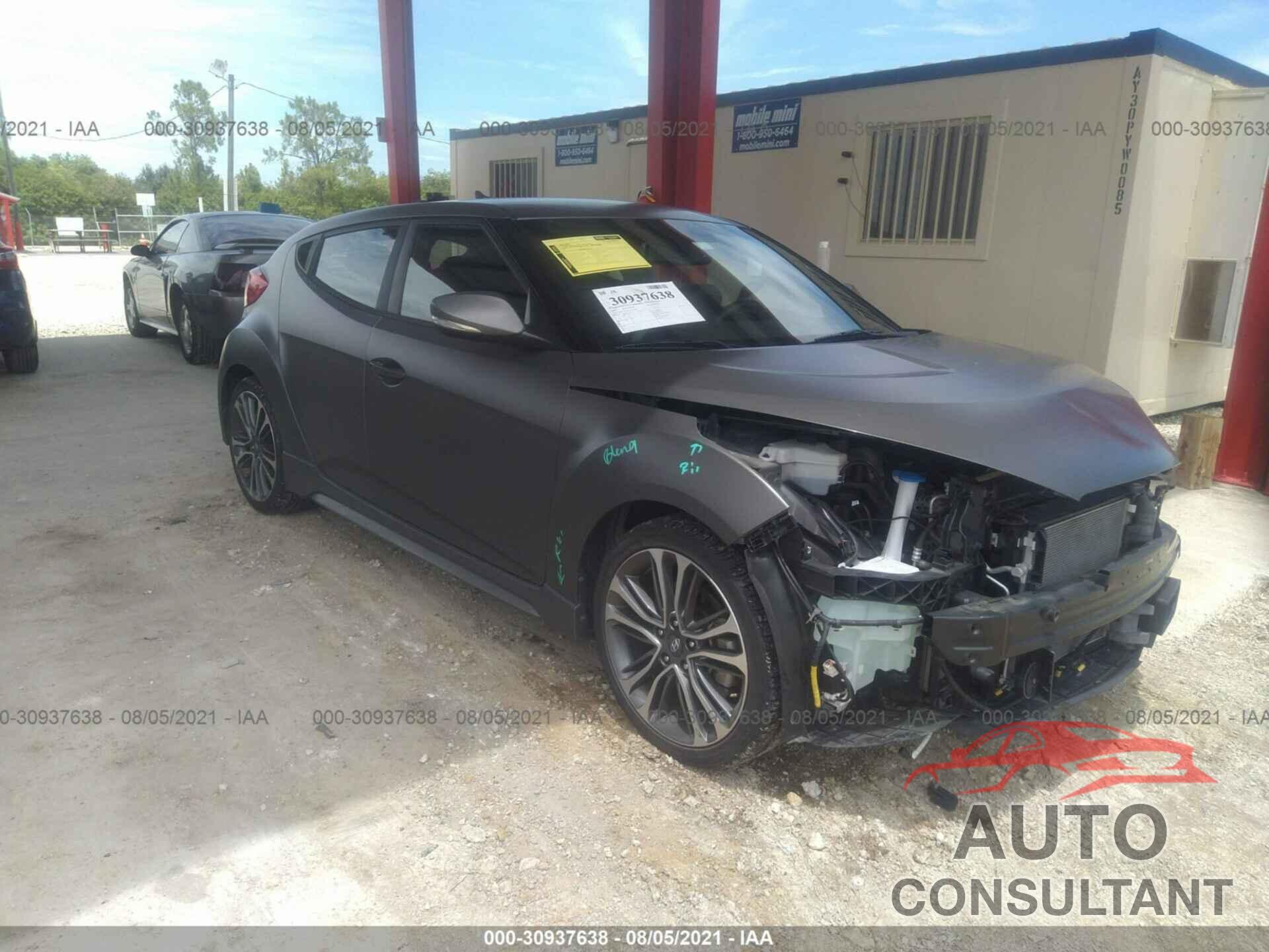 HYUNDAI VELOSTER 2016 - KMHTC6AE5GU275864