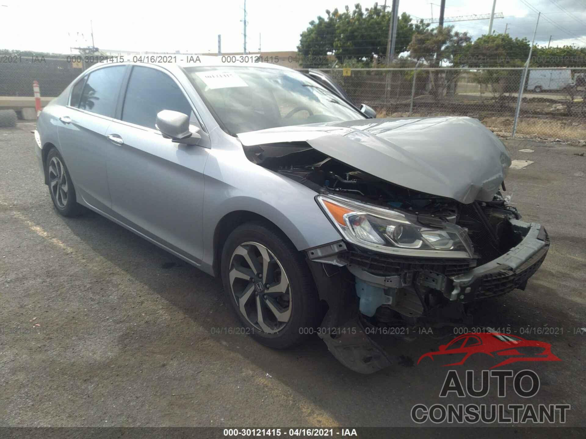 HONDA ACCORD SEDAN 2016 - 1HGCR2F75GA185218