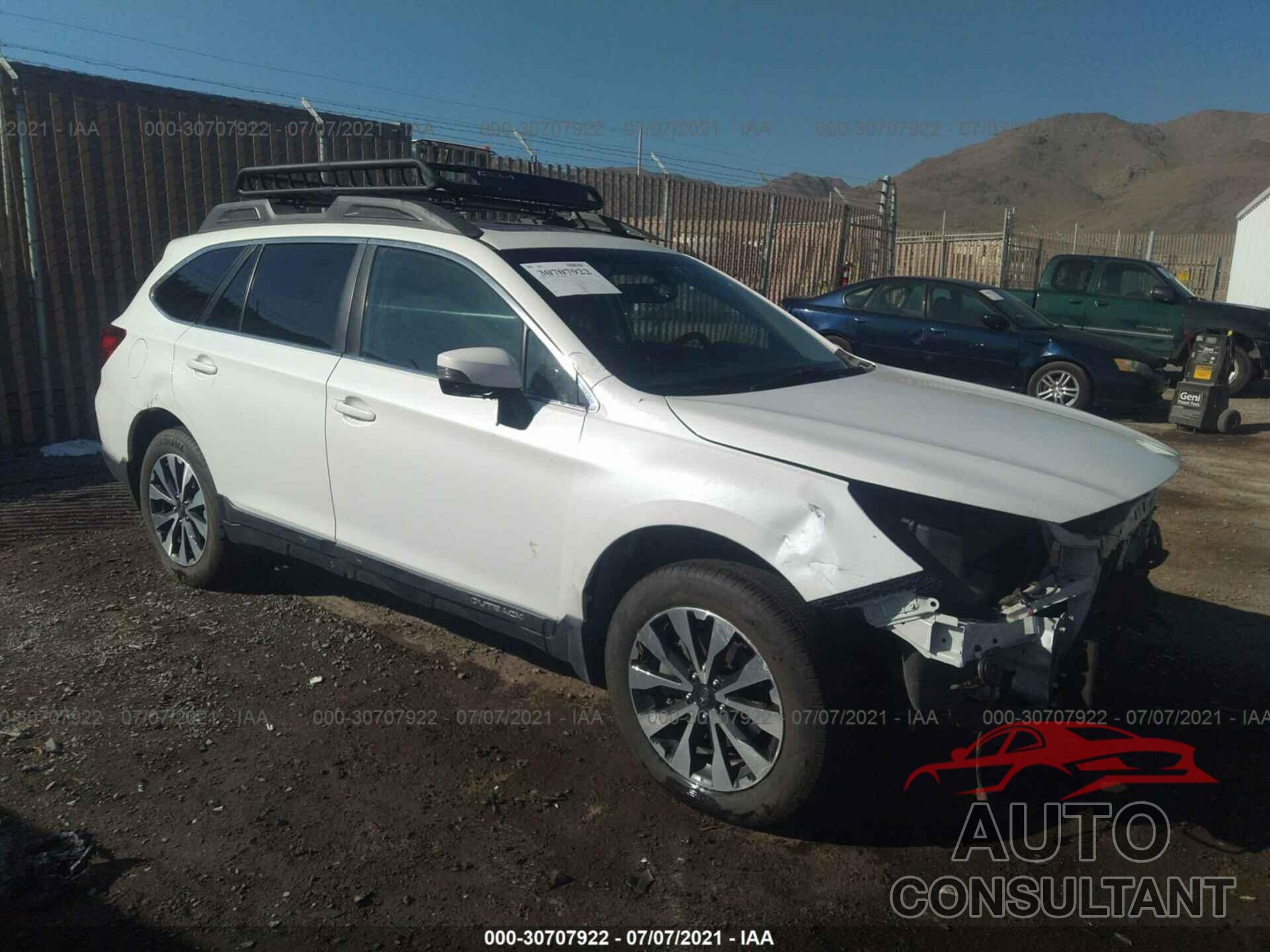 SUBARU OUTBACK 2017 - 4S4BSANC1H3410498