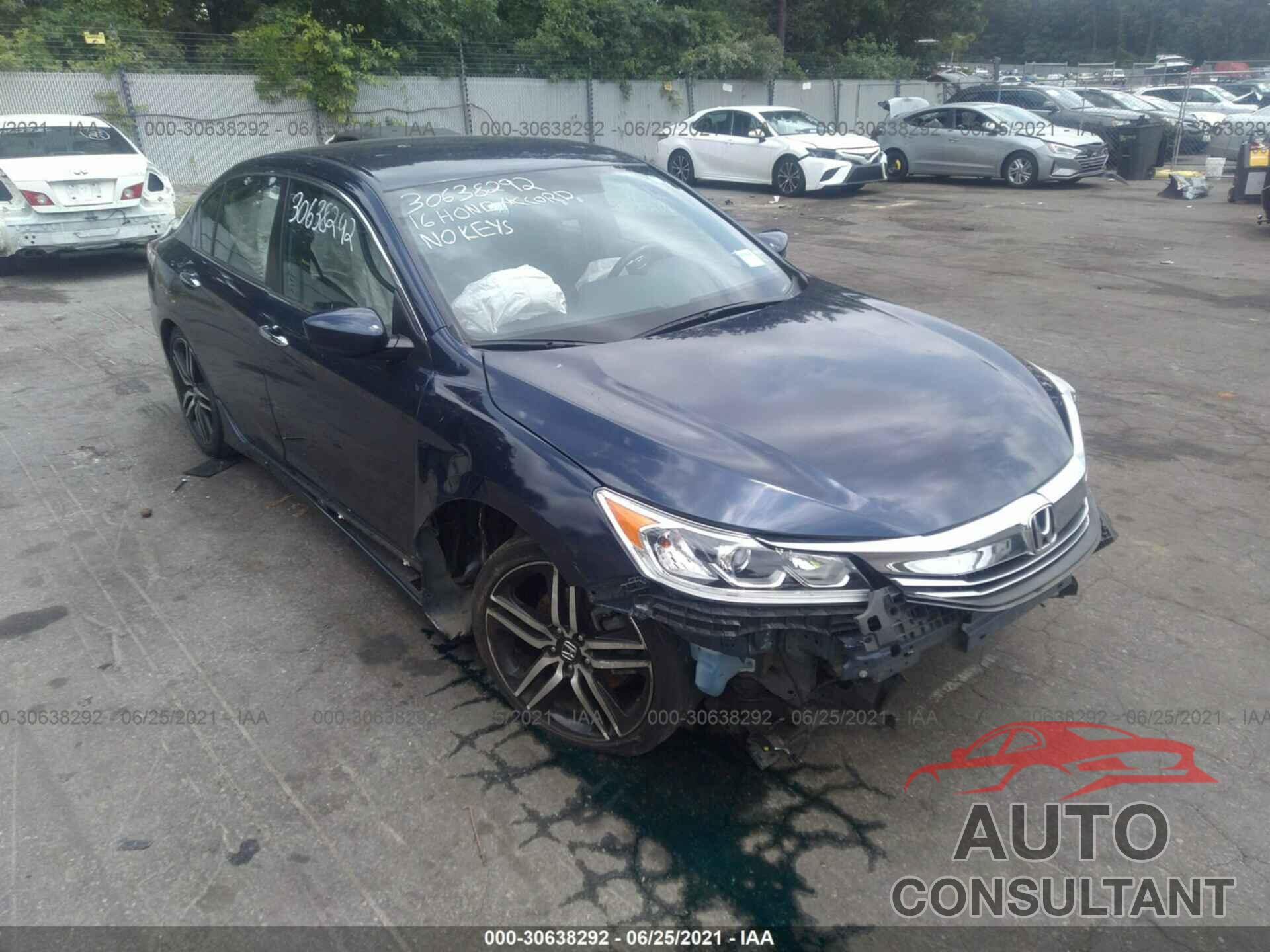 HONDA ACCORD SEDAN 2016 - 1HGCR2F55GA092813