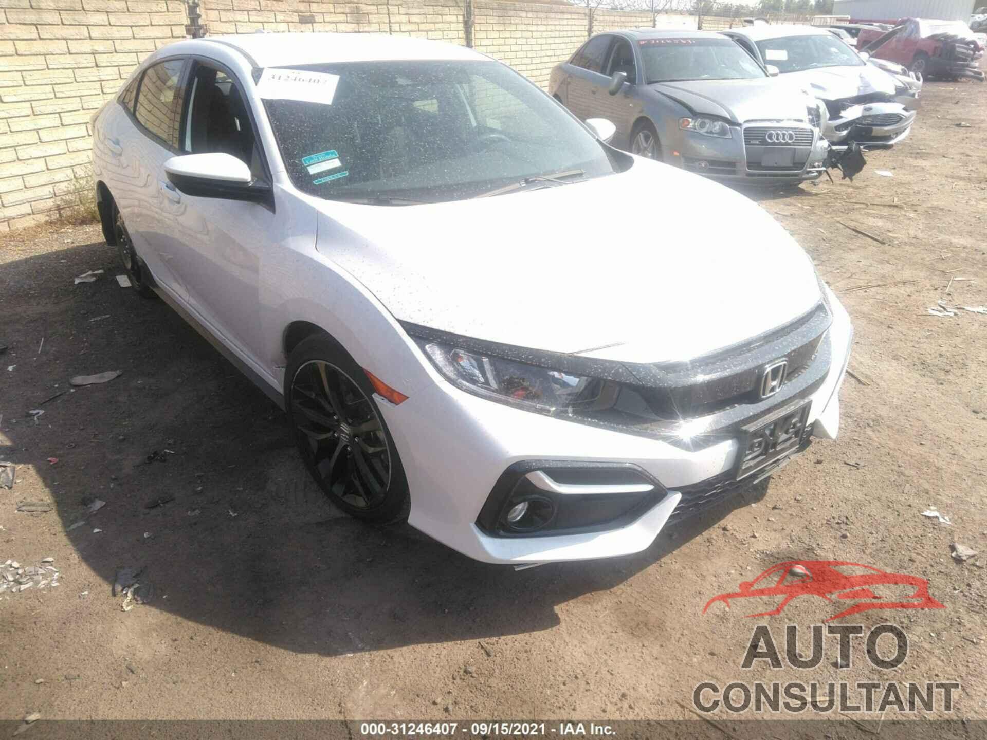 HONDA CIVIC HATCHBACK 2021 - SHHFK7H45MU219899