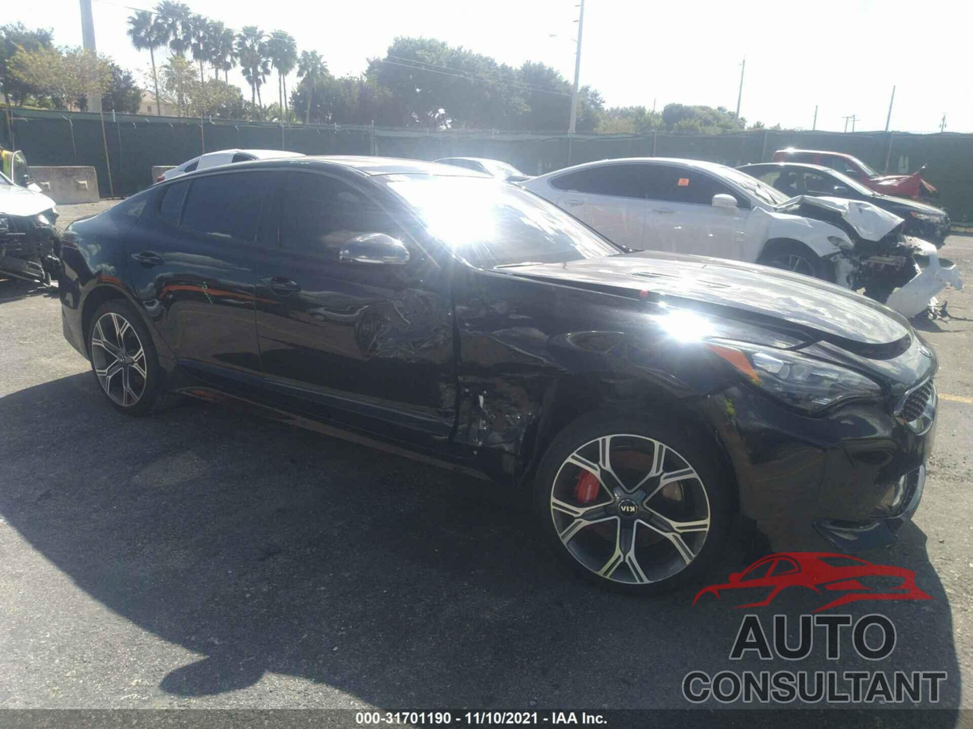 KIA STINGER 2019 - KNAE35LC8K6047919