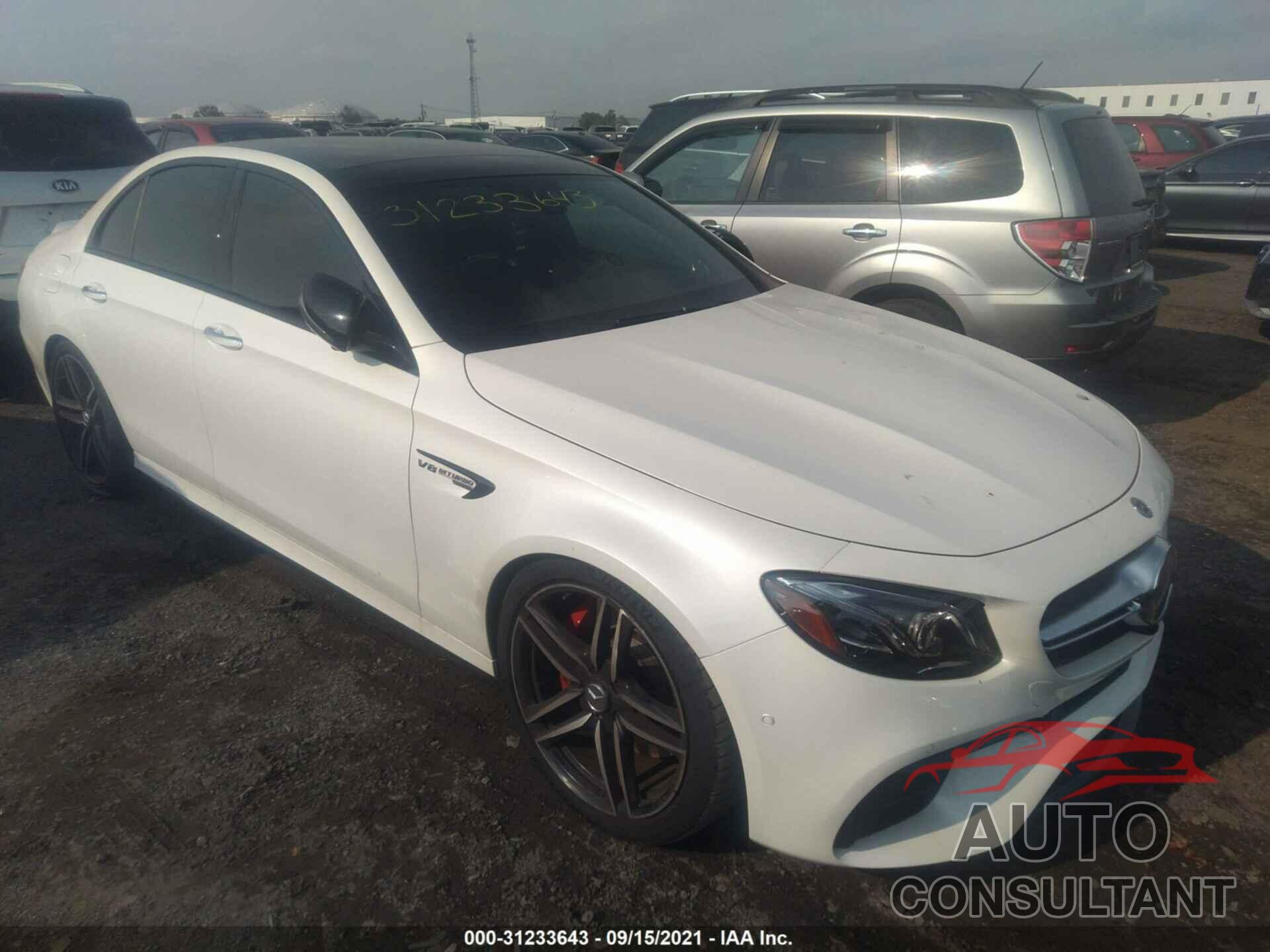 MERCEDES-BENZ E-CLASS 2019 - WDDZF8KB7KA513154