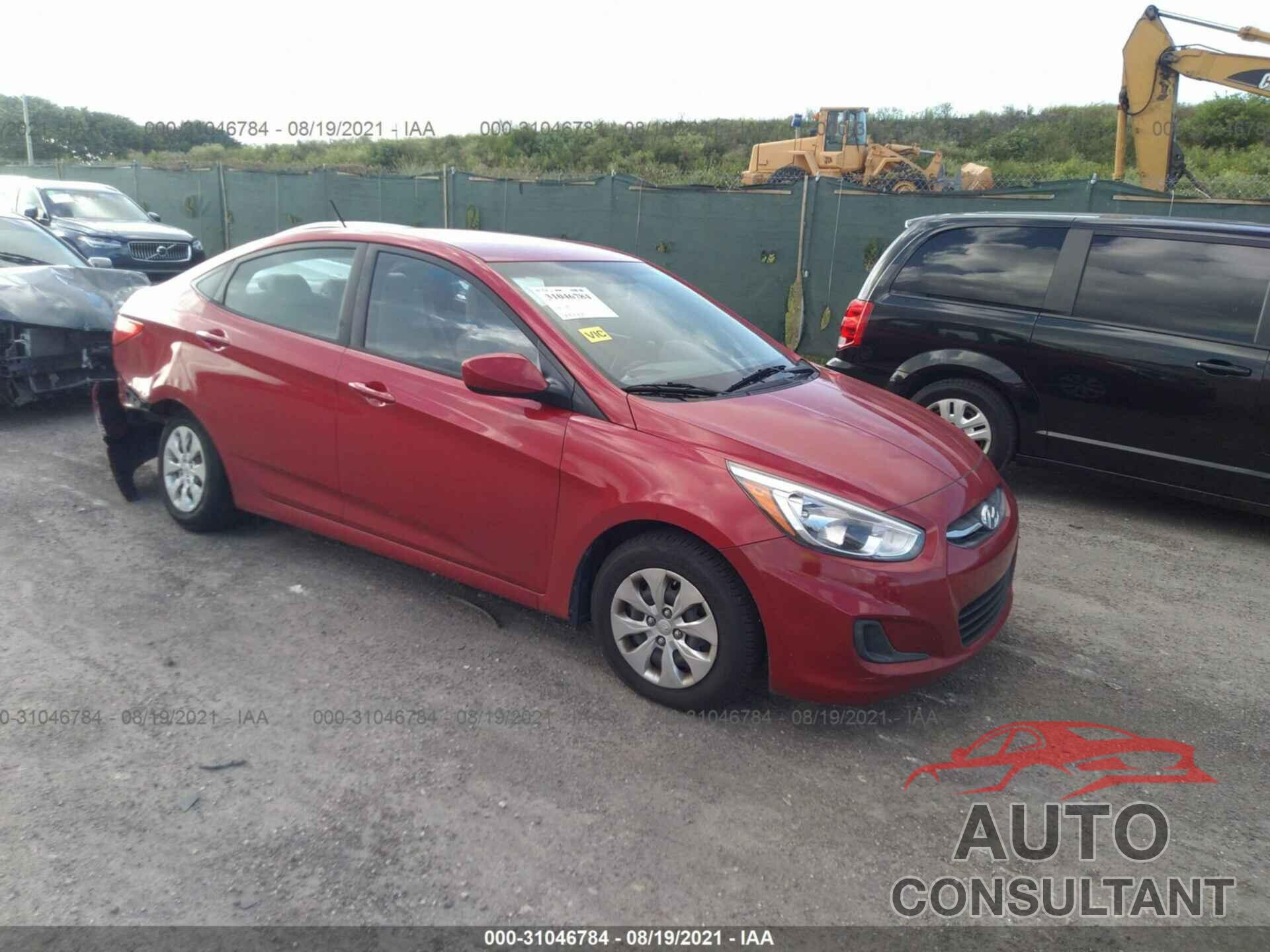 HYUNDAI ACCENT 2016 - KMHCT4AE8GU062332