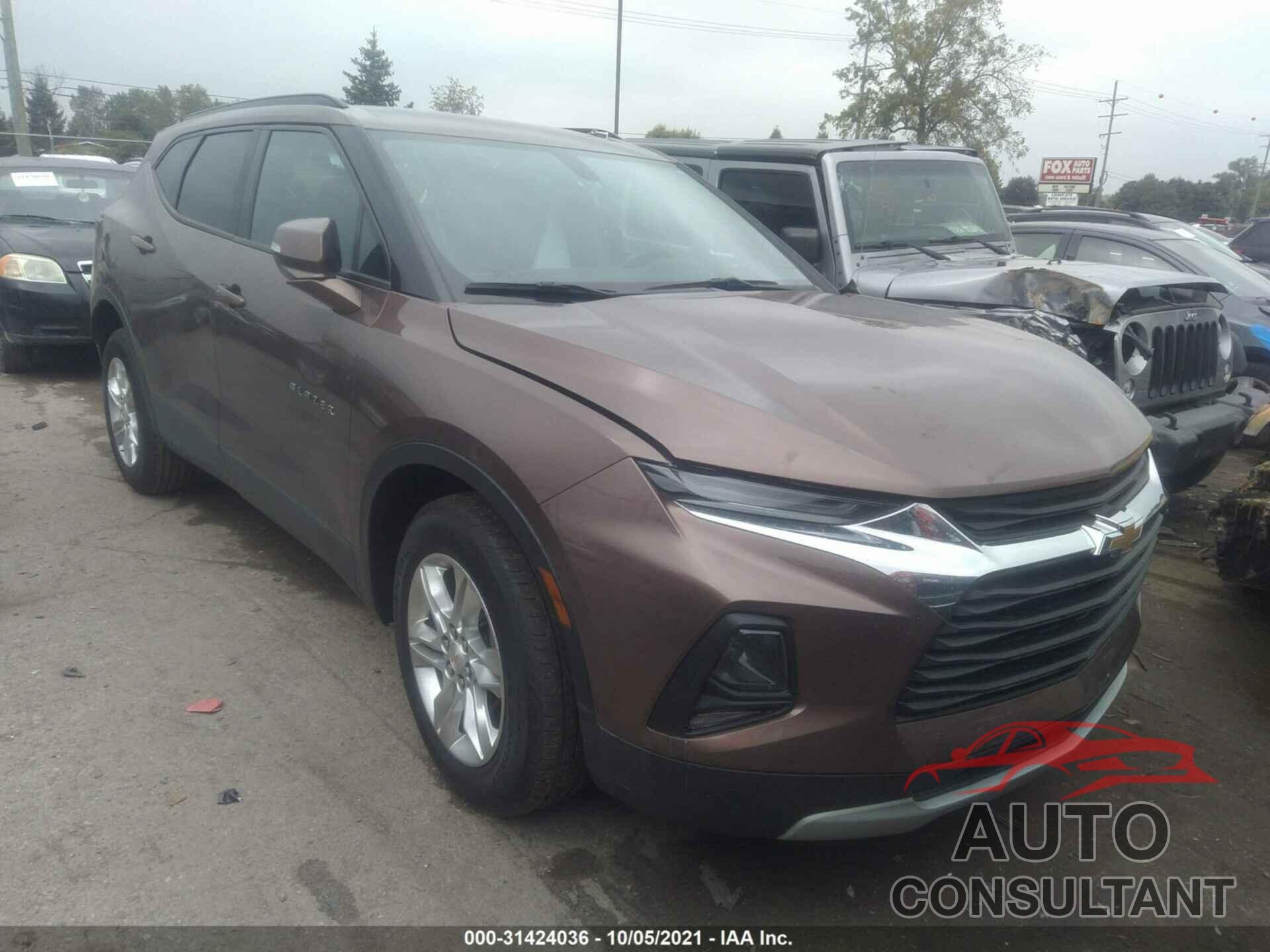 CHEVROLET BLAZER 2019 - 3GNKBBRA7KS574799