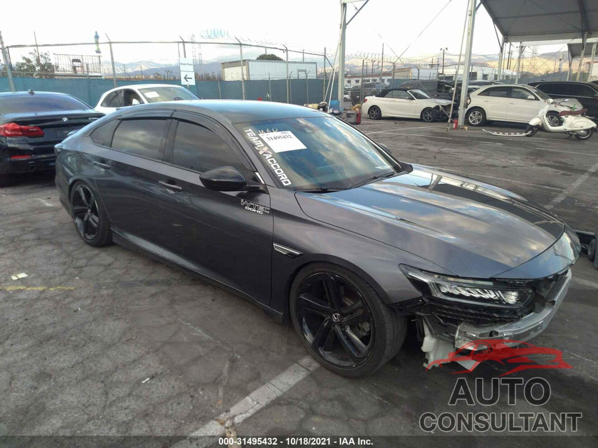 HONDA ACCORD SEDAN 2019 - 1HGCV1F37KA092258