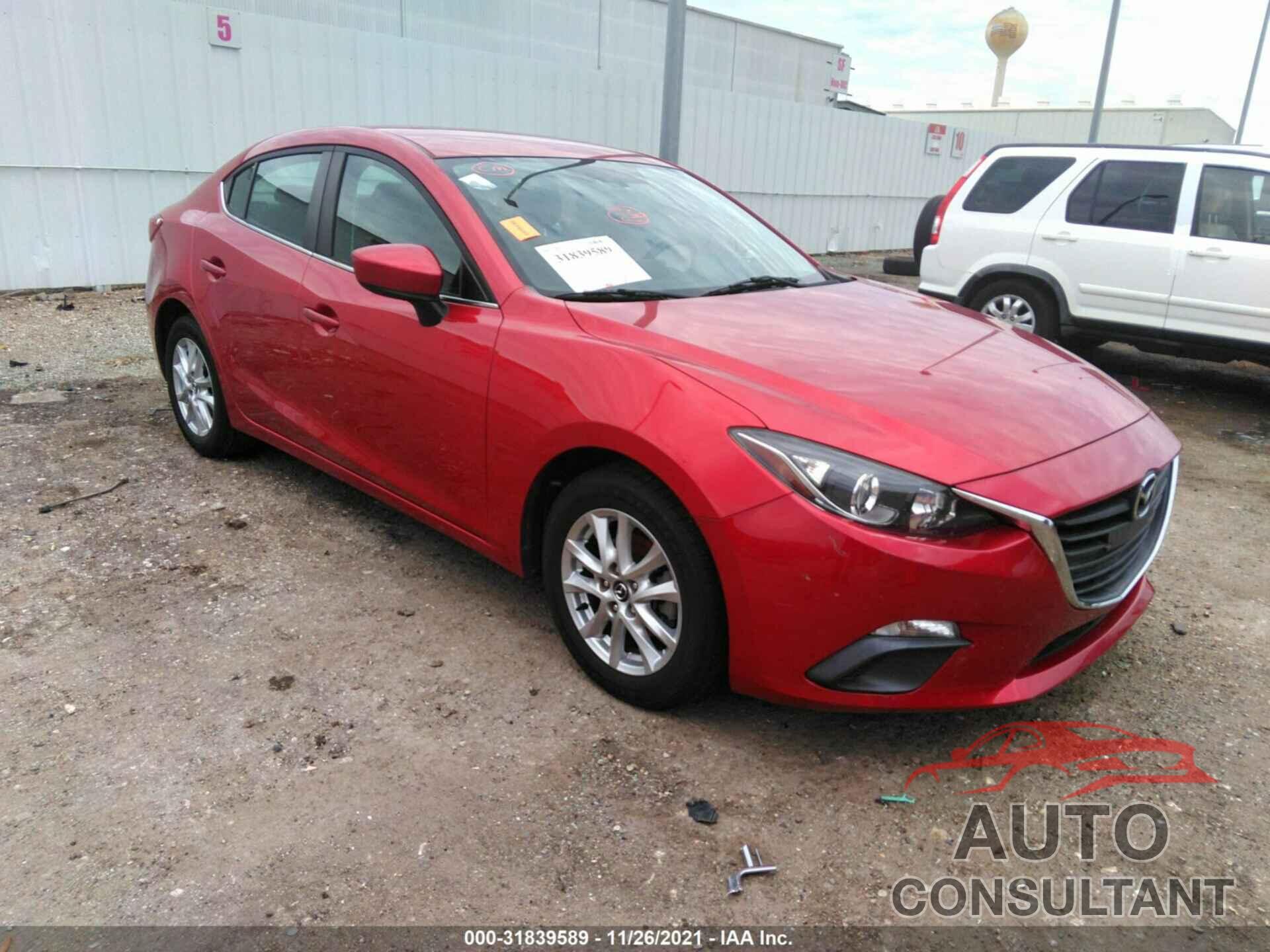 MAZDA MAZDA3 2016 - 3MZBM1U78GM239150