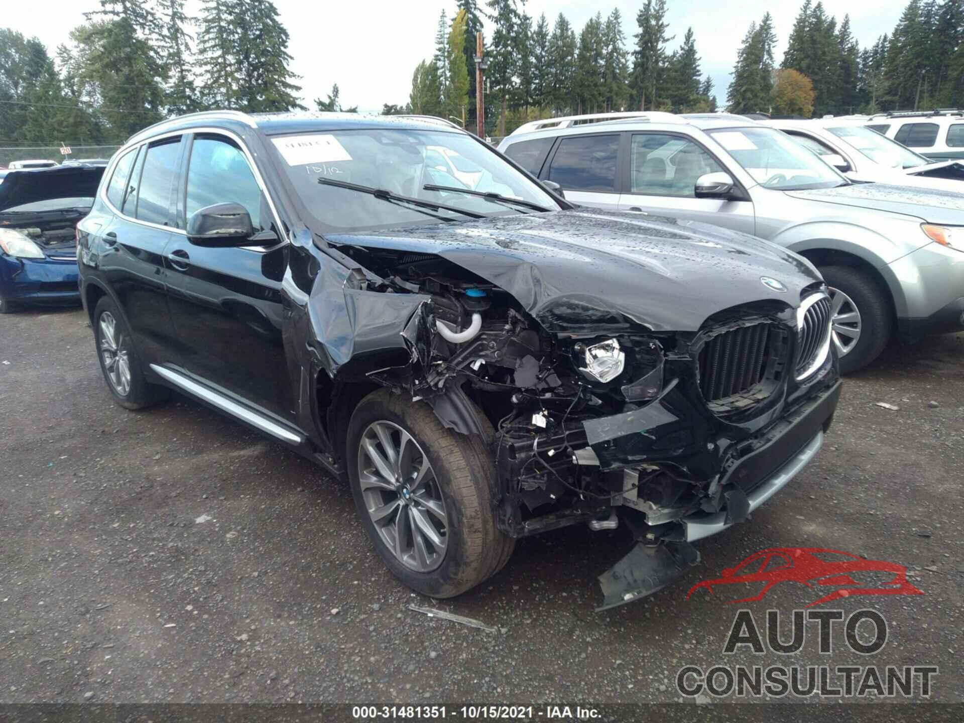 BMW X3 2019 - 5UXTR9C50KLP77552