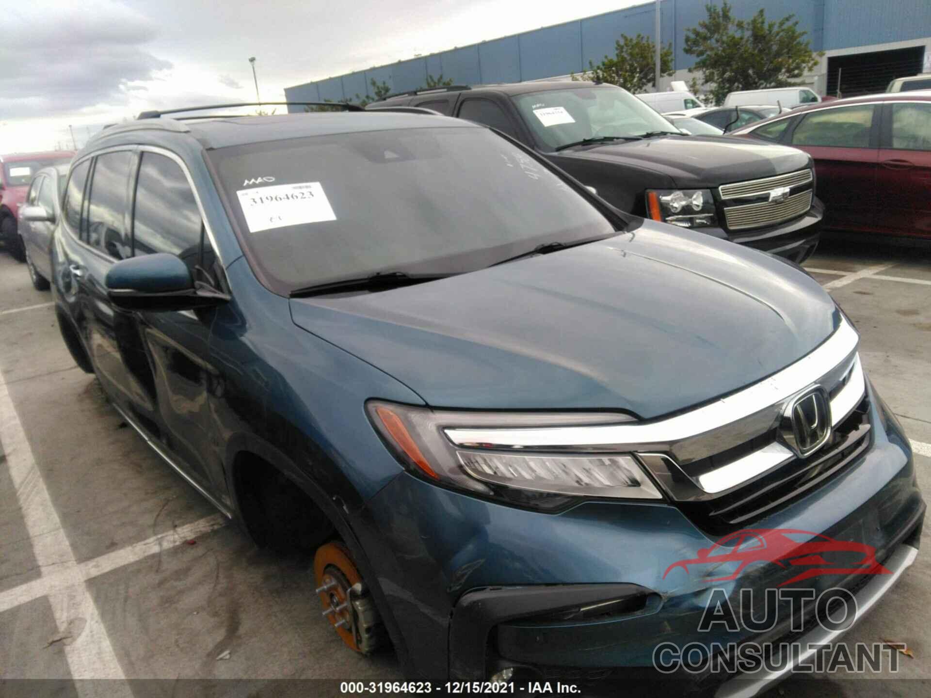 HONDA PILOT 2019 - 5FNYF5H93KB004758