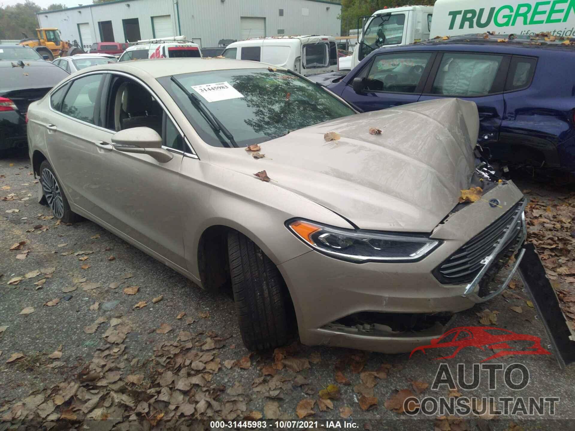 FORD FUSION 2017 - 3FA6P0T93HR257235