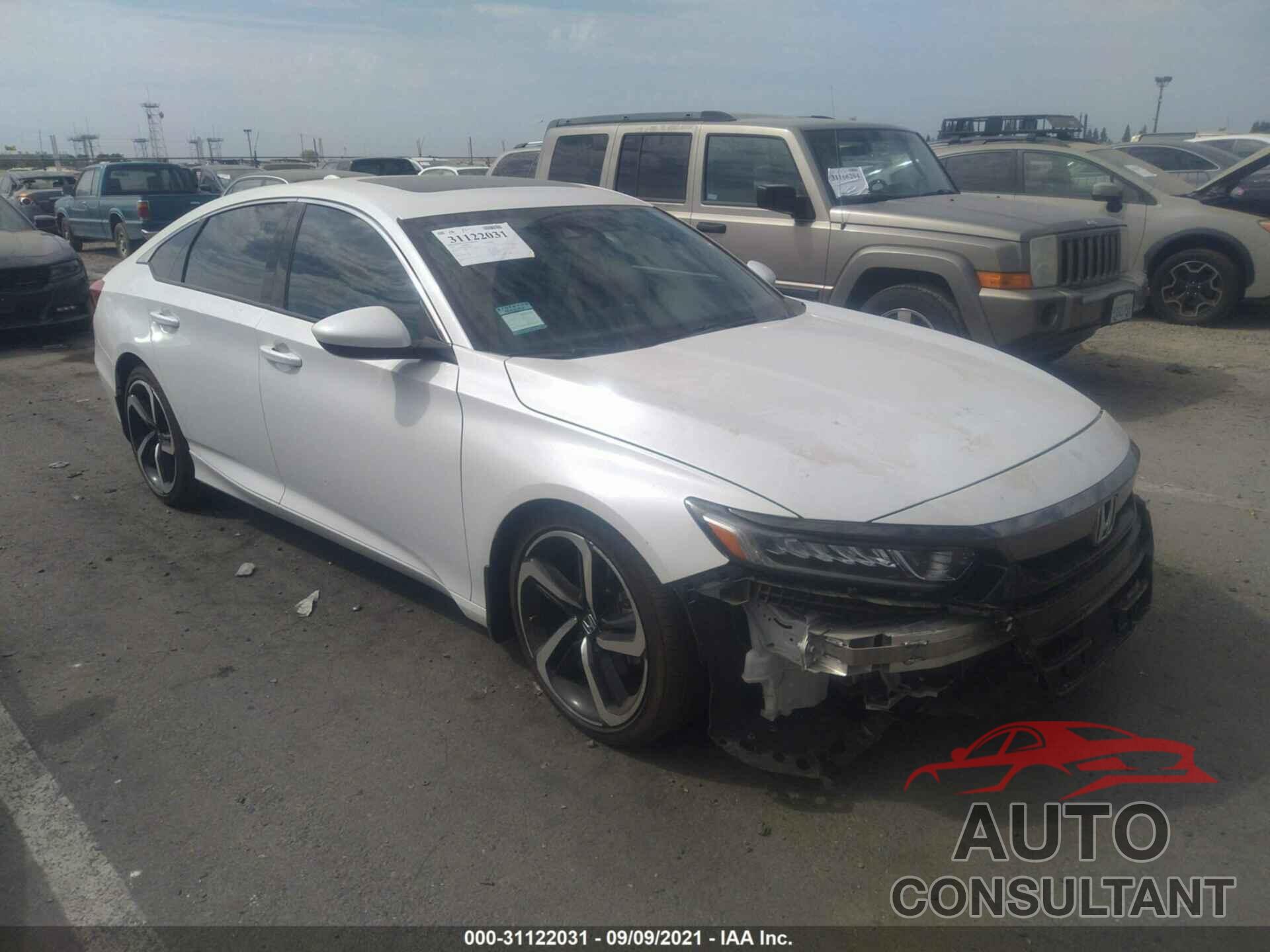 HONDA ACCORD SEDAN 2018 - 1HGCV2F37JA050872