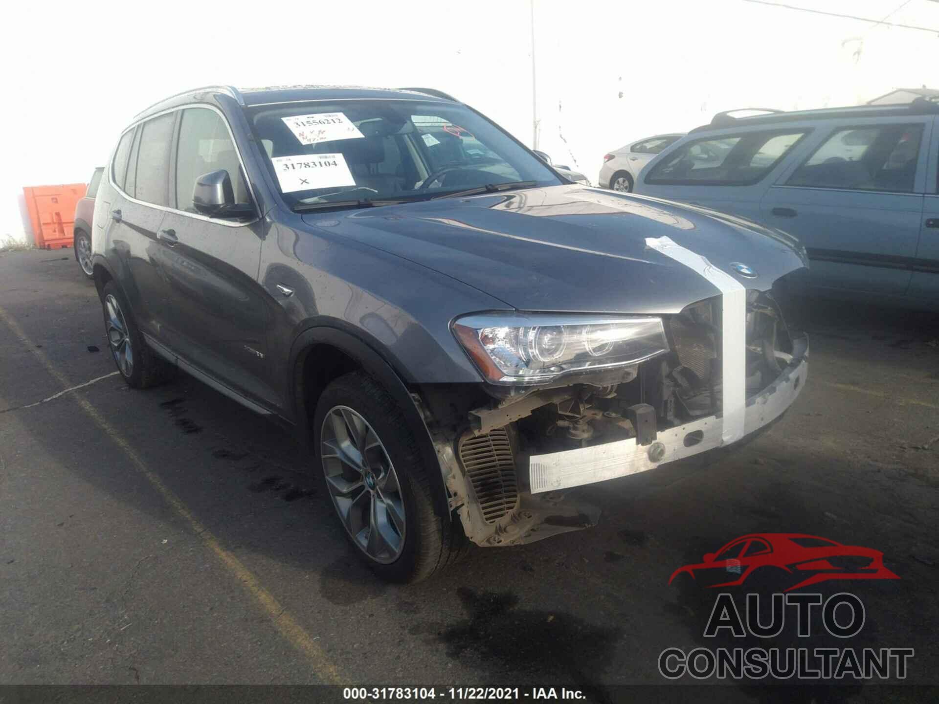 BMW X3 2016 - 5UXWX7C50G0S16574