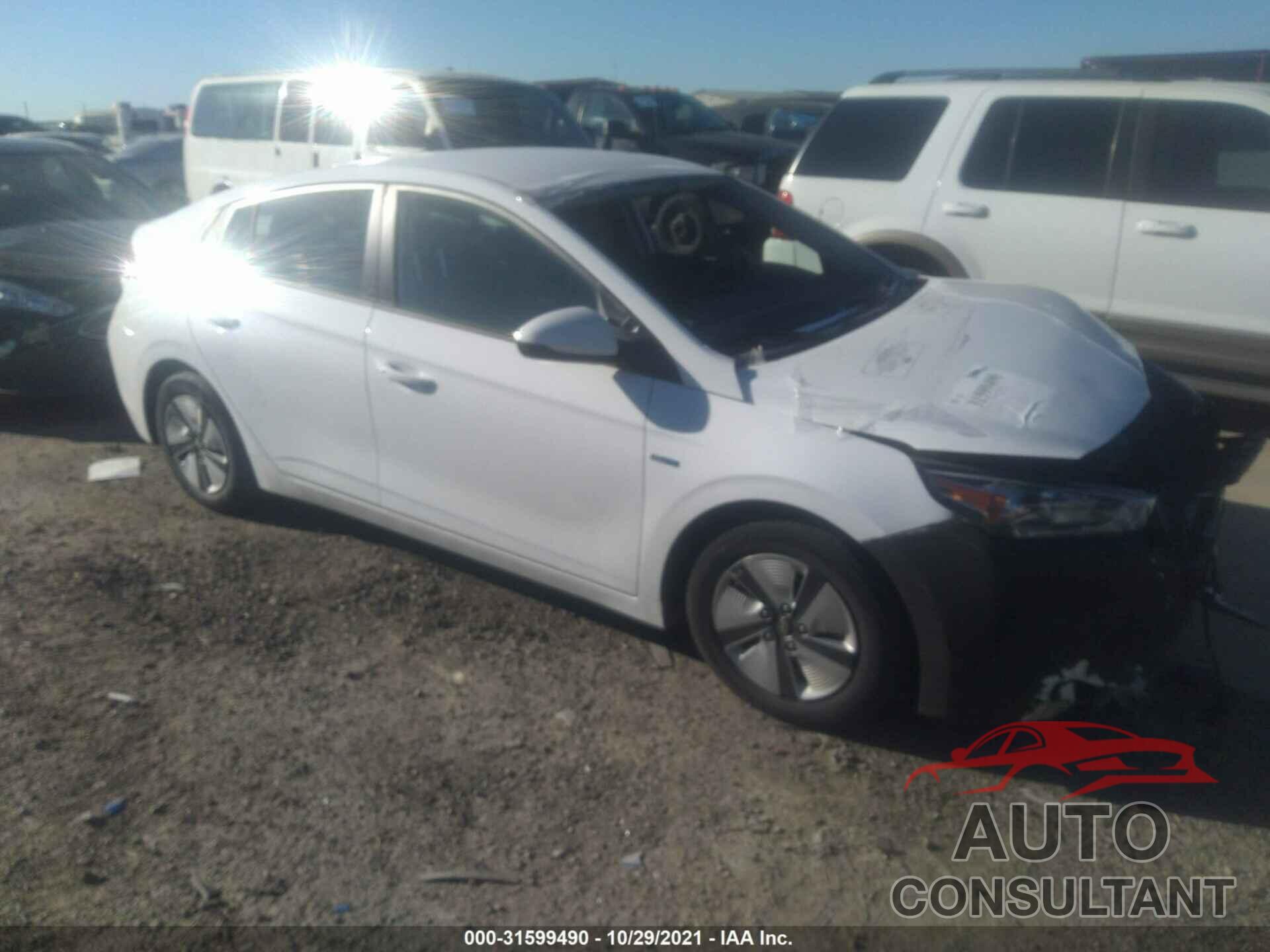 HYUNDAI IONIQ HYBRID 2018 - KMHC65LC1JU084737