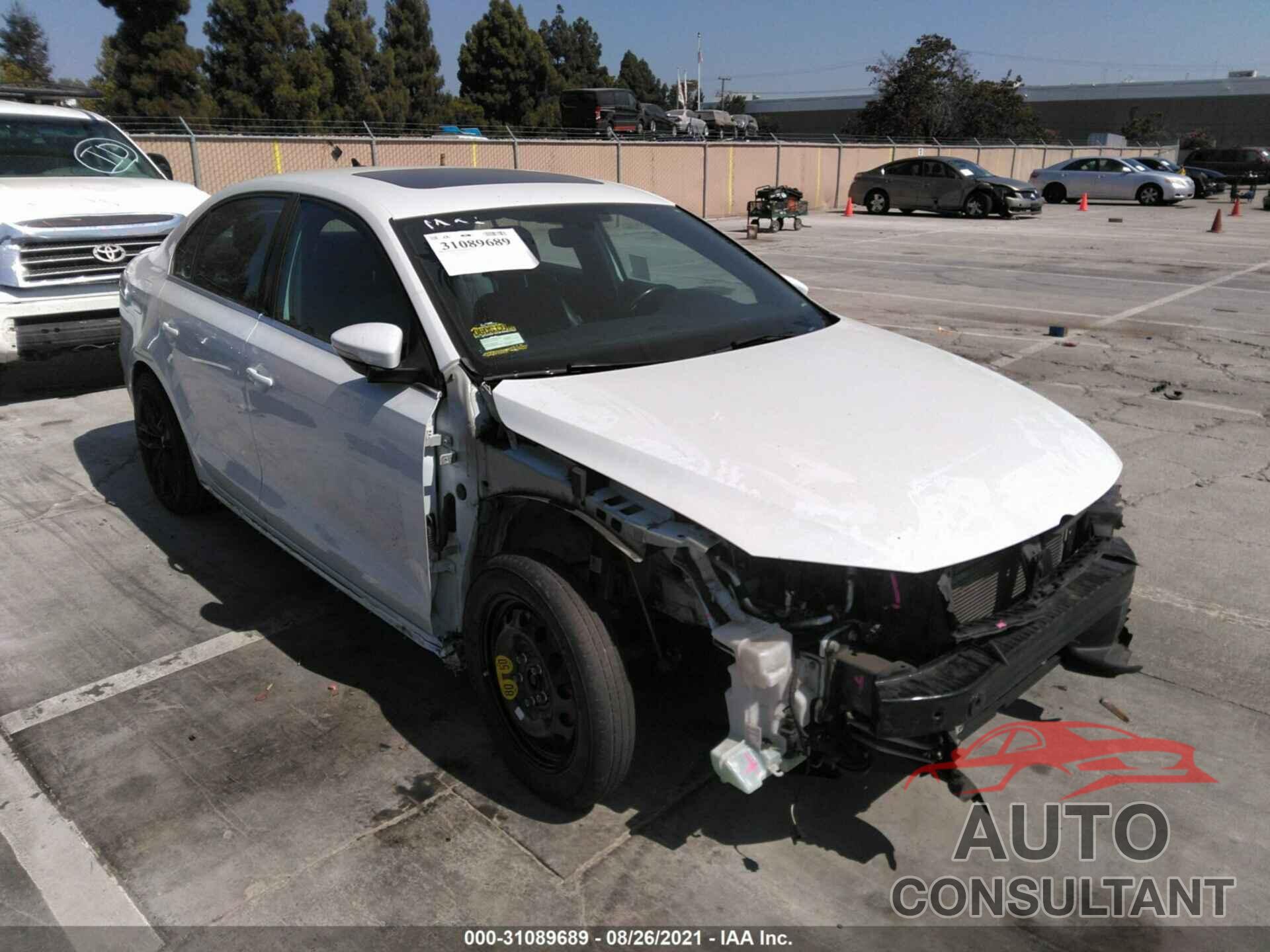 VOLKSWAGEN JETTA 2017 - 3VW4T7AJ6HM318672