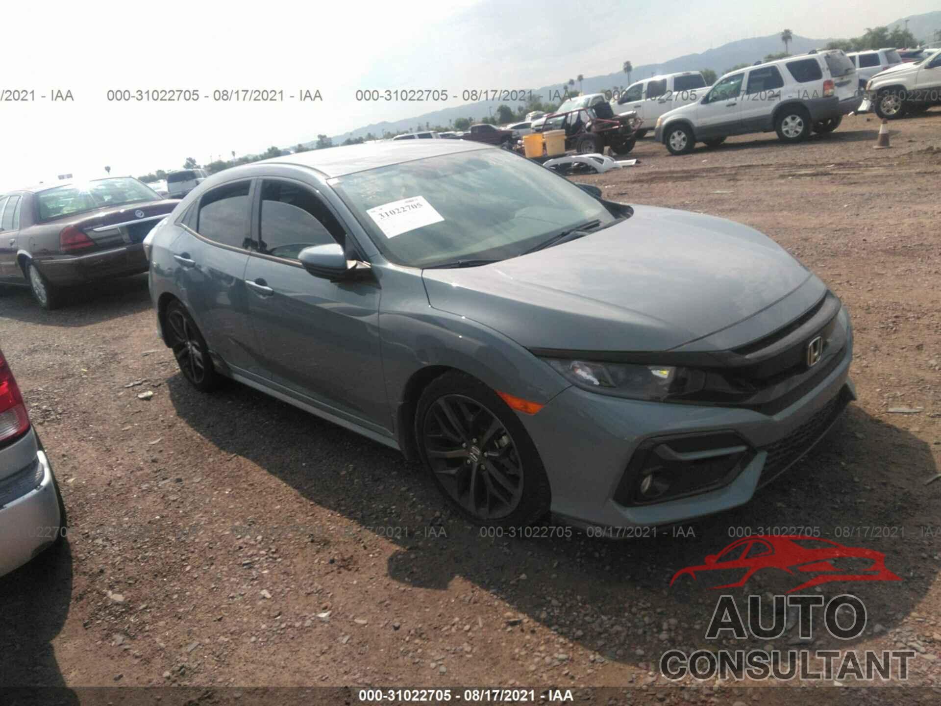 HONDA CIVIC HATCHBACK 2021 - SHHFK7H4XMU213211