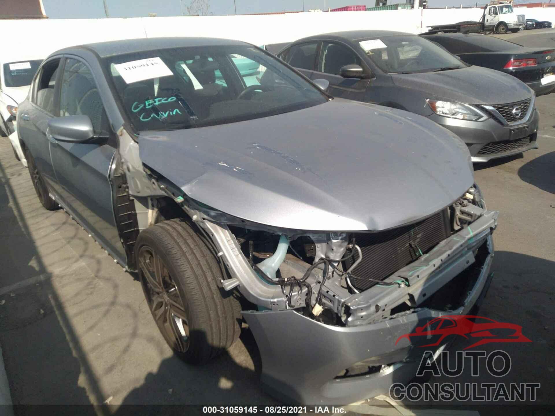 HONDA ACCORD SEDAN 2017 - 1HGCR2F52HA273899