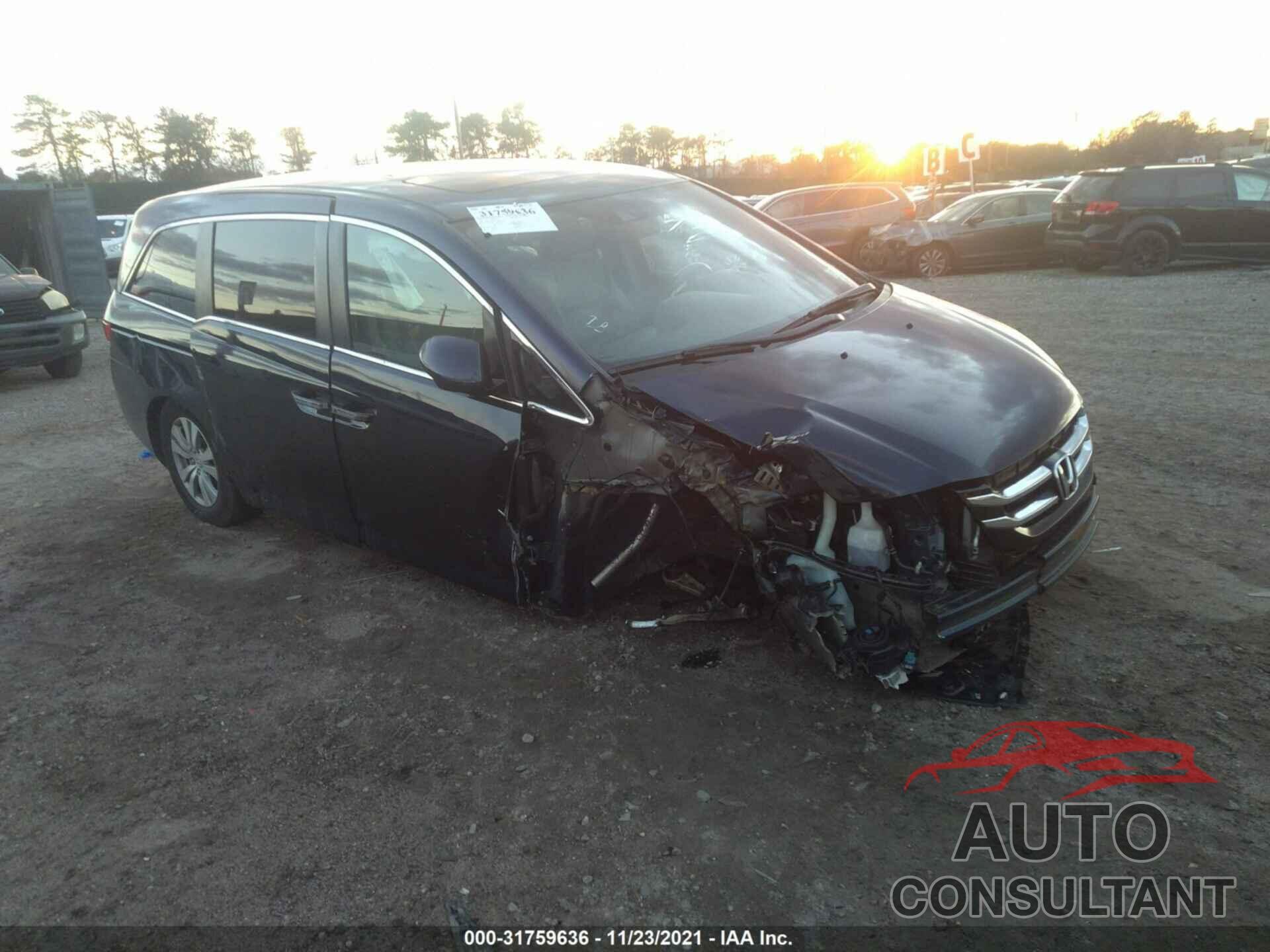 HONDA ODYSSEY 2017 - 5FNRL5H65HB020794