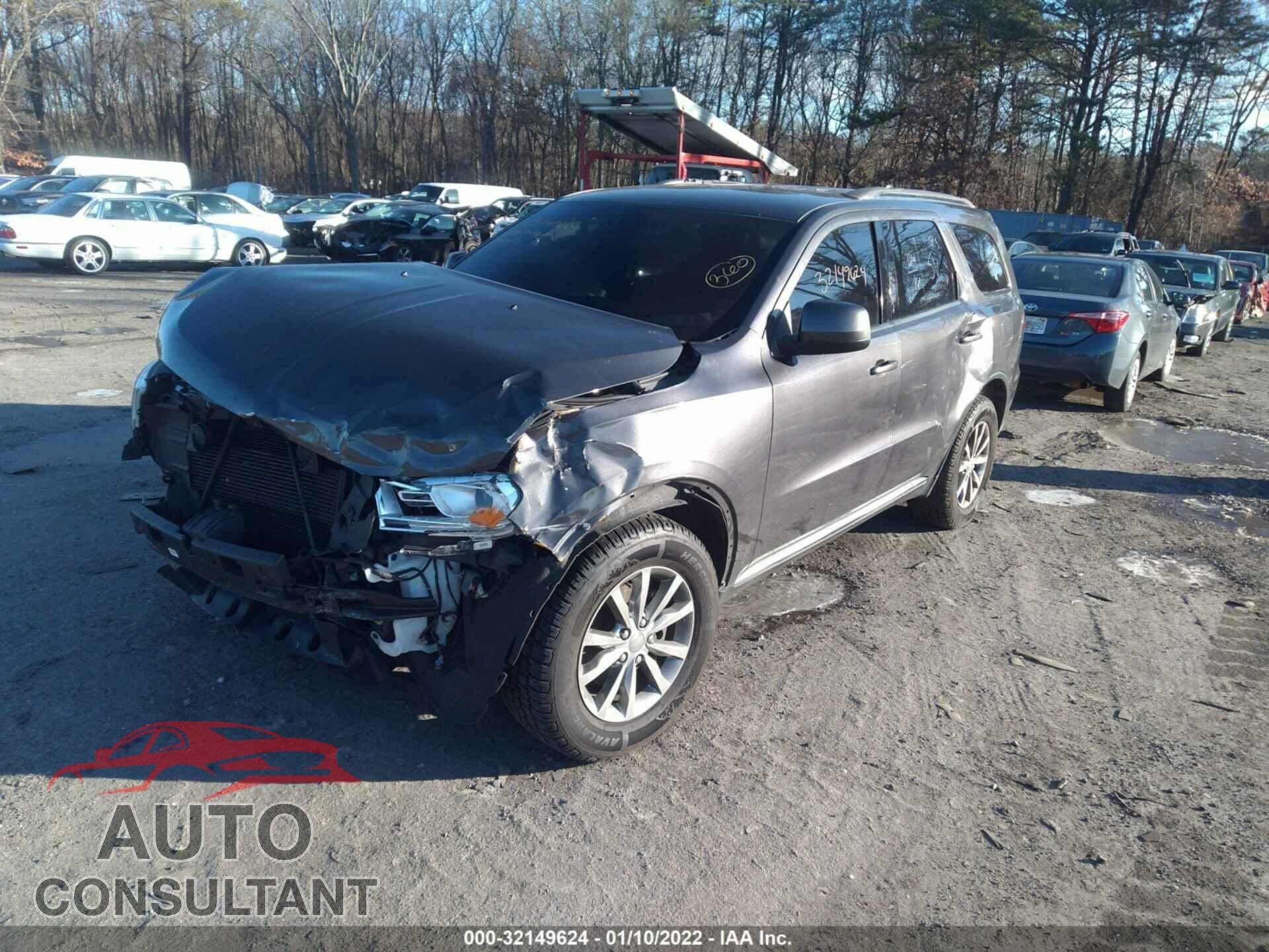 DODGE DURANGO 2018 - 1C4RDJAG3JC161147