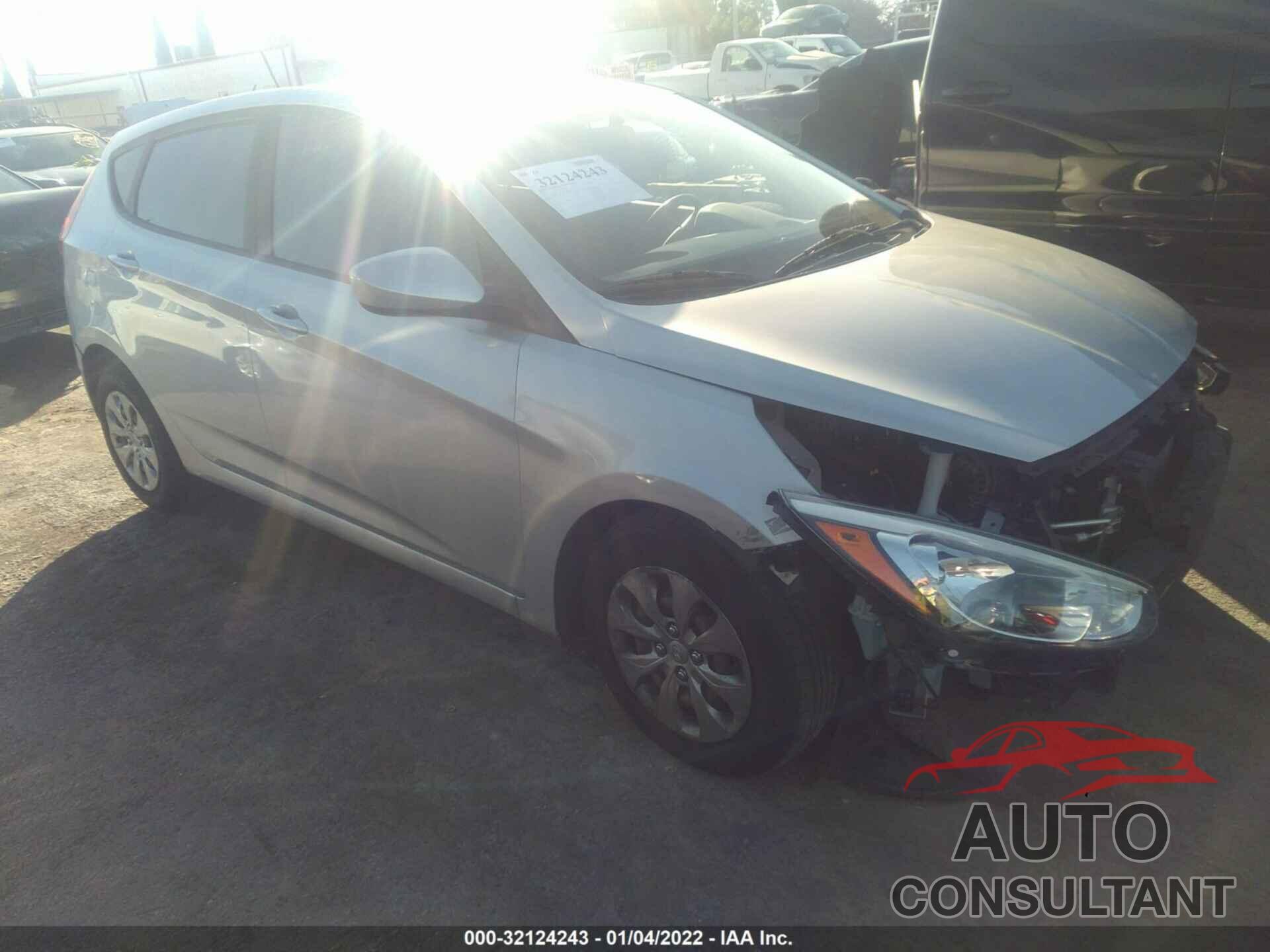 HYUNDAI ACCENT 2017 - KMHCT5AE3HU316603