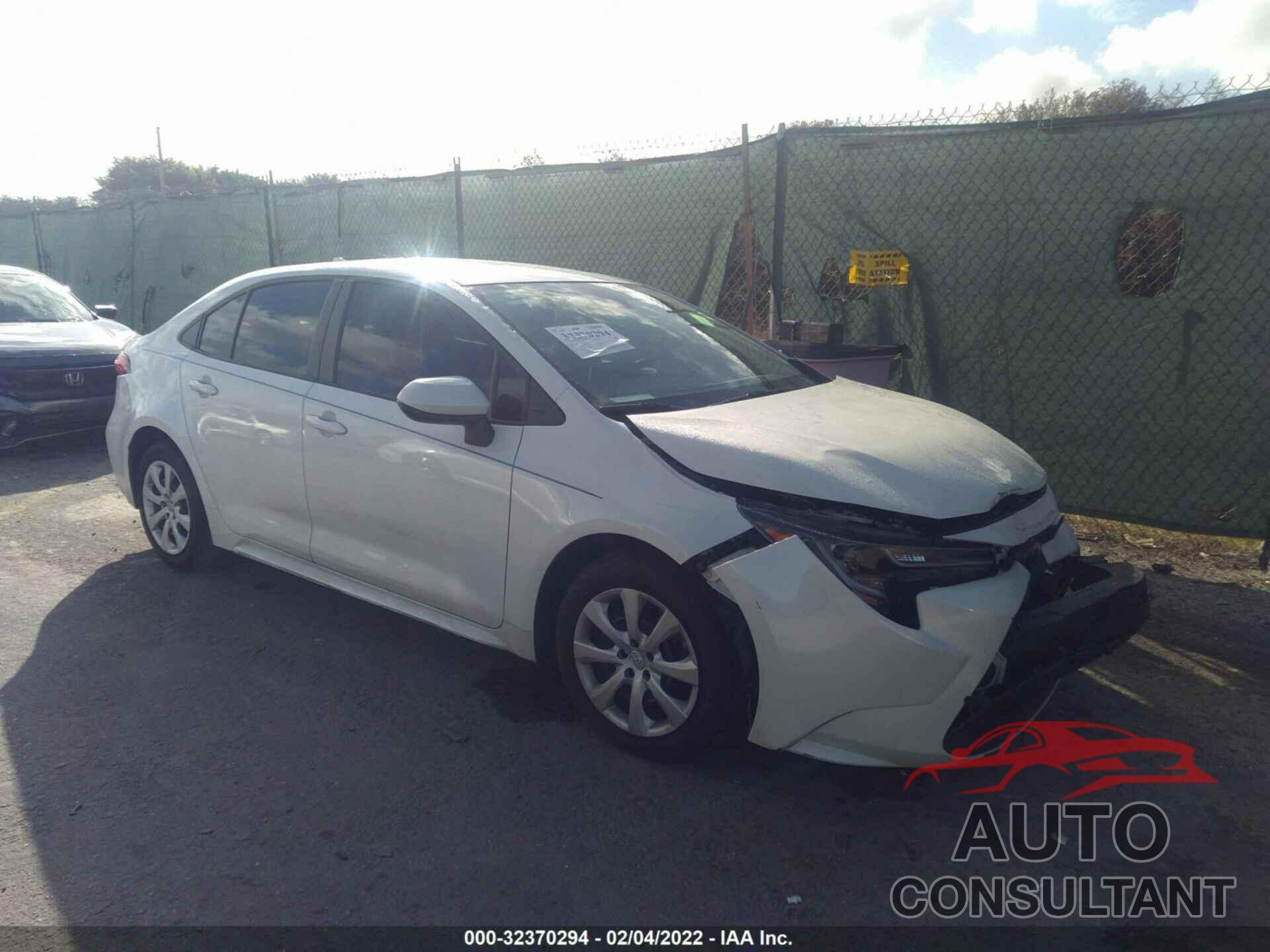 TOYOTA COROLLA 2020 - 5YFEPRAE1LP041988