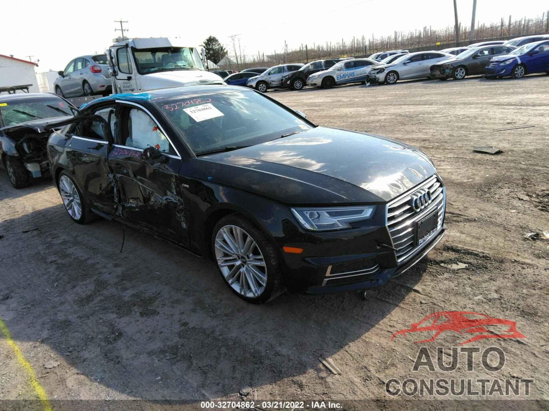 AUDI A4 2017 - WAUENAF42HN028143