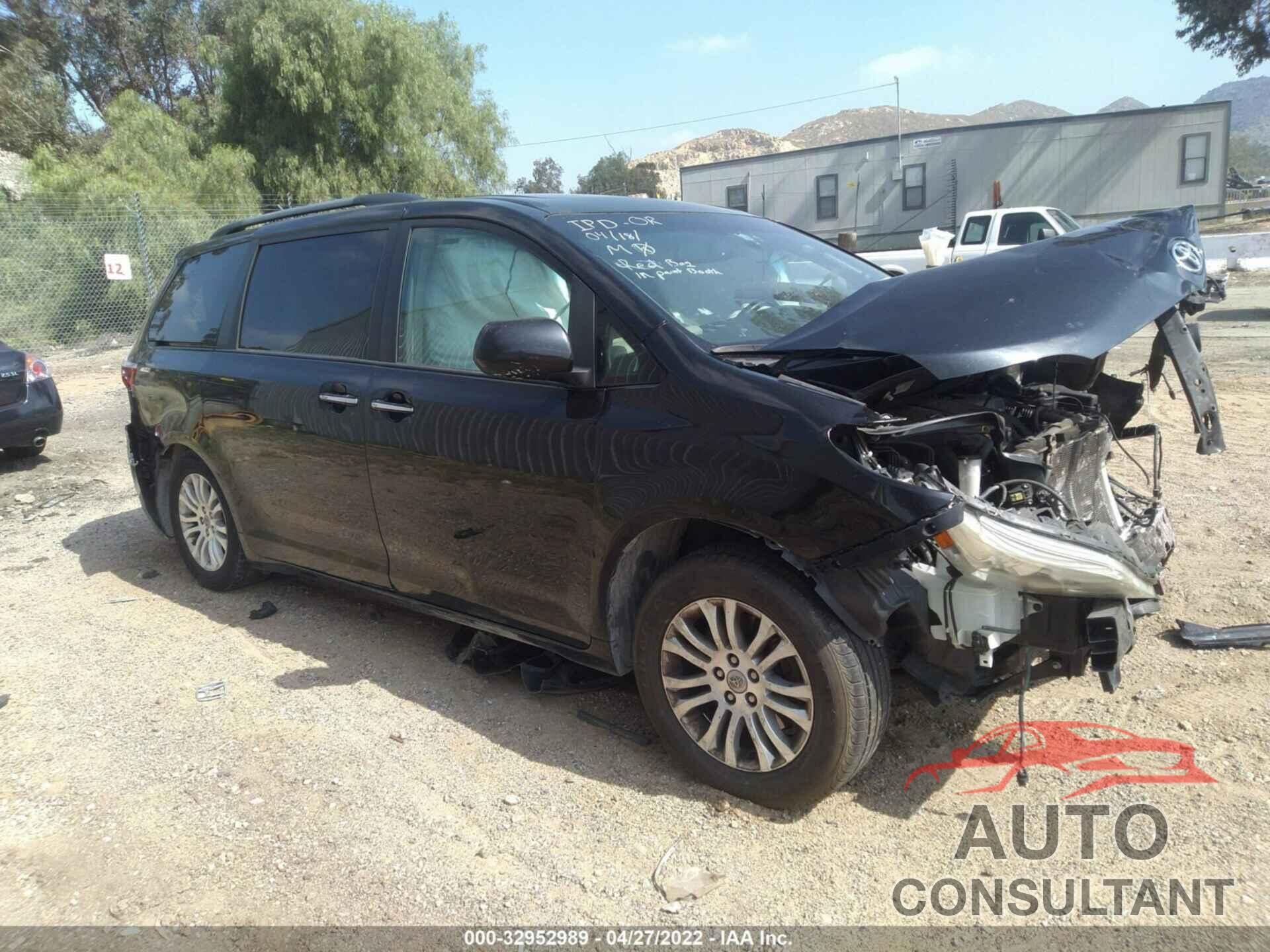 TOYOTA SIENNA 2017 - 5TDYZ3DC9HS833299