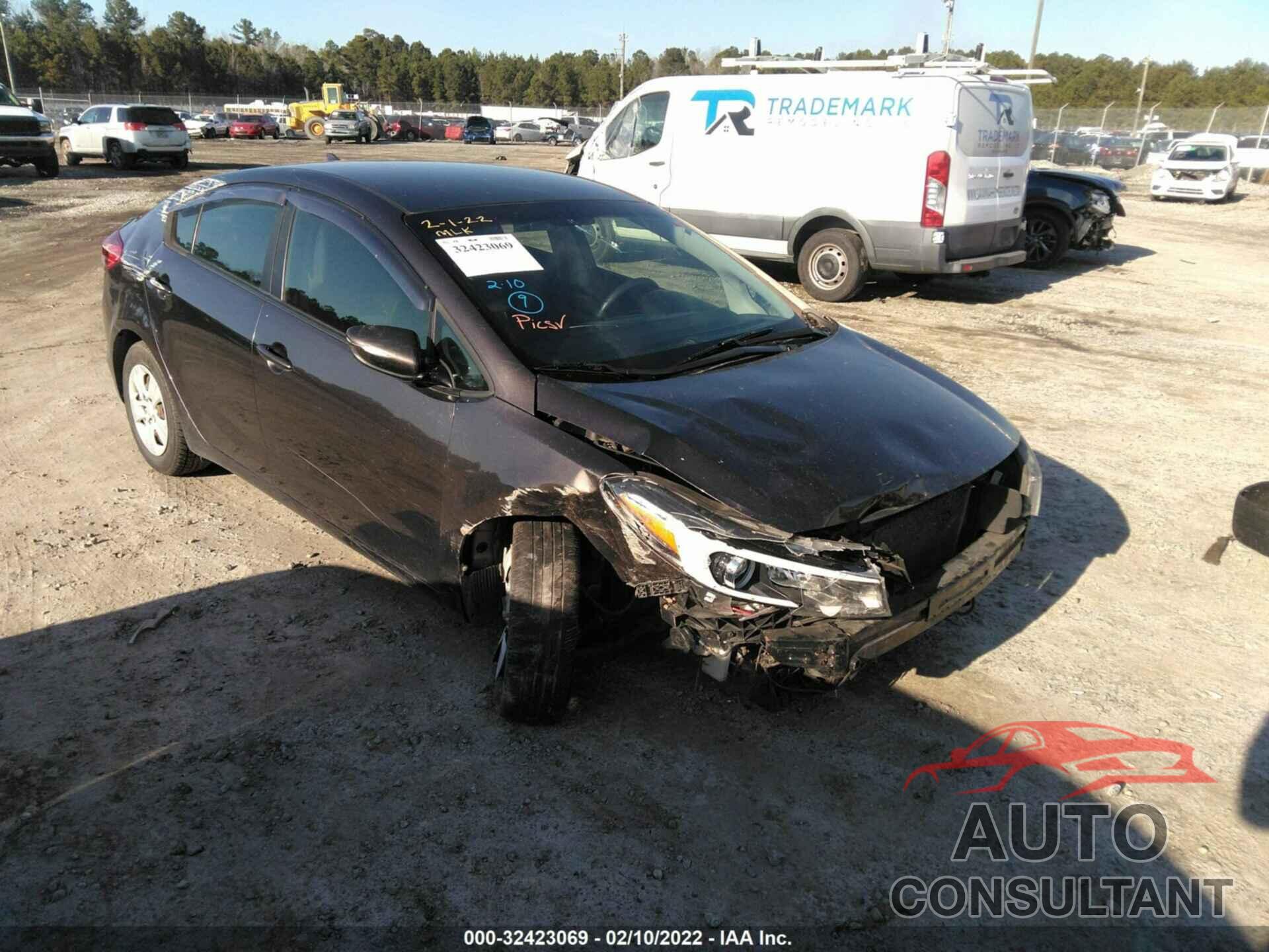 KIA FORTE 2017 - 3KPFL4A75HE121761