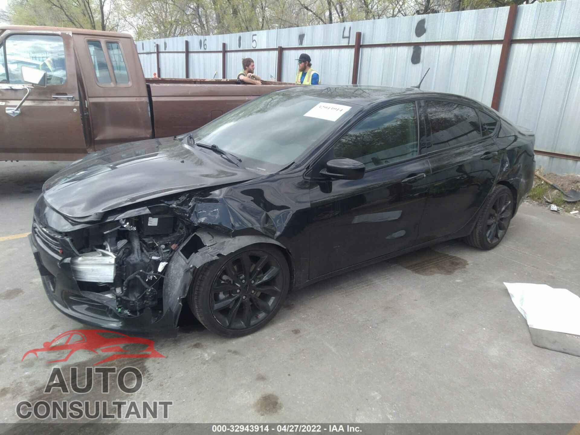 DODGE DART 2016 - 1C3CDFFA9GD821237