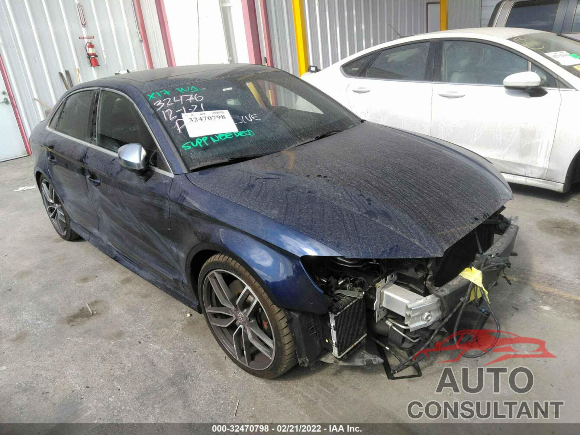 AUDI S3 2017 - WAUB1GFF1H1078977