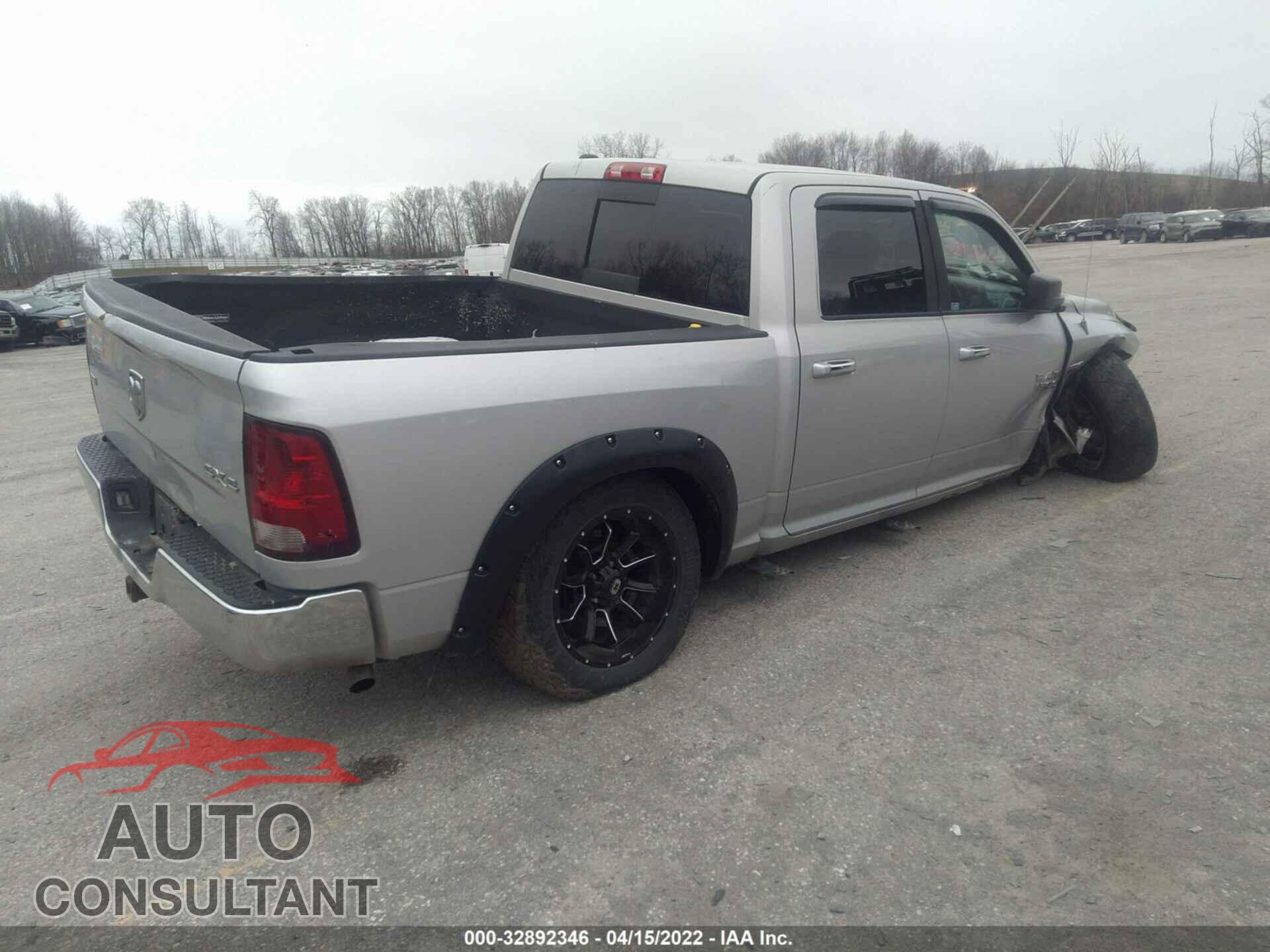 RAM 1500 2013 - 1C6RR7LT8DS592180