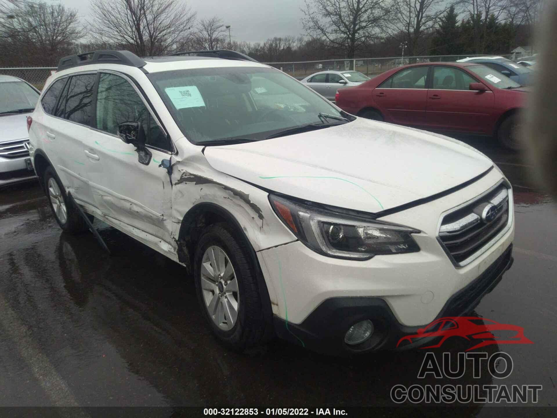 SUBARU OUTBACK 2018 - 4S4BSAHC3J3206156