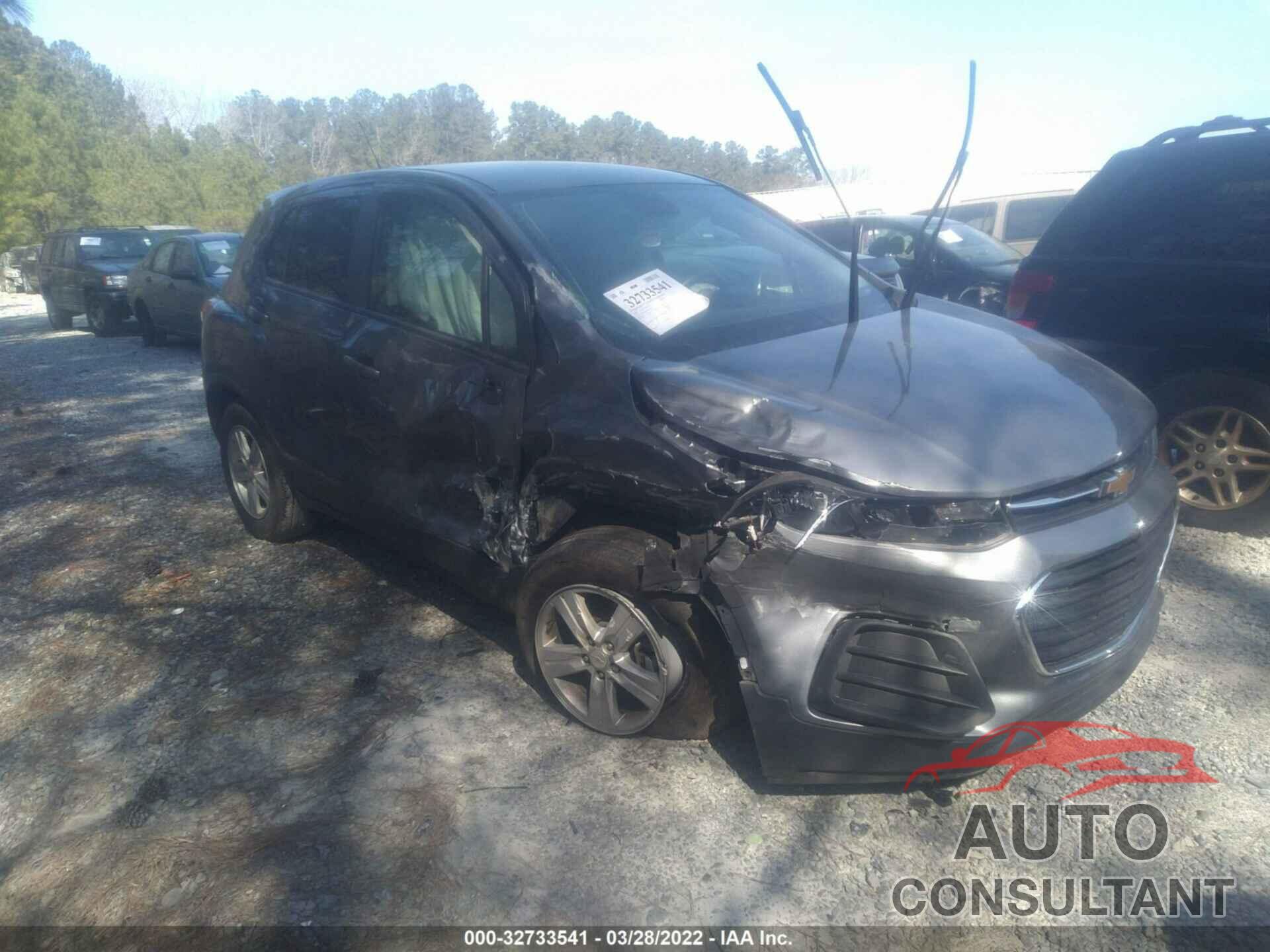 CHEVROLET TRAX 2020 - 3GNCJKSB6LL286195