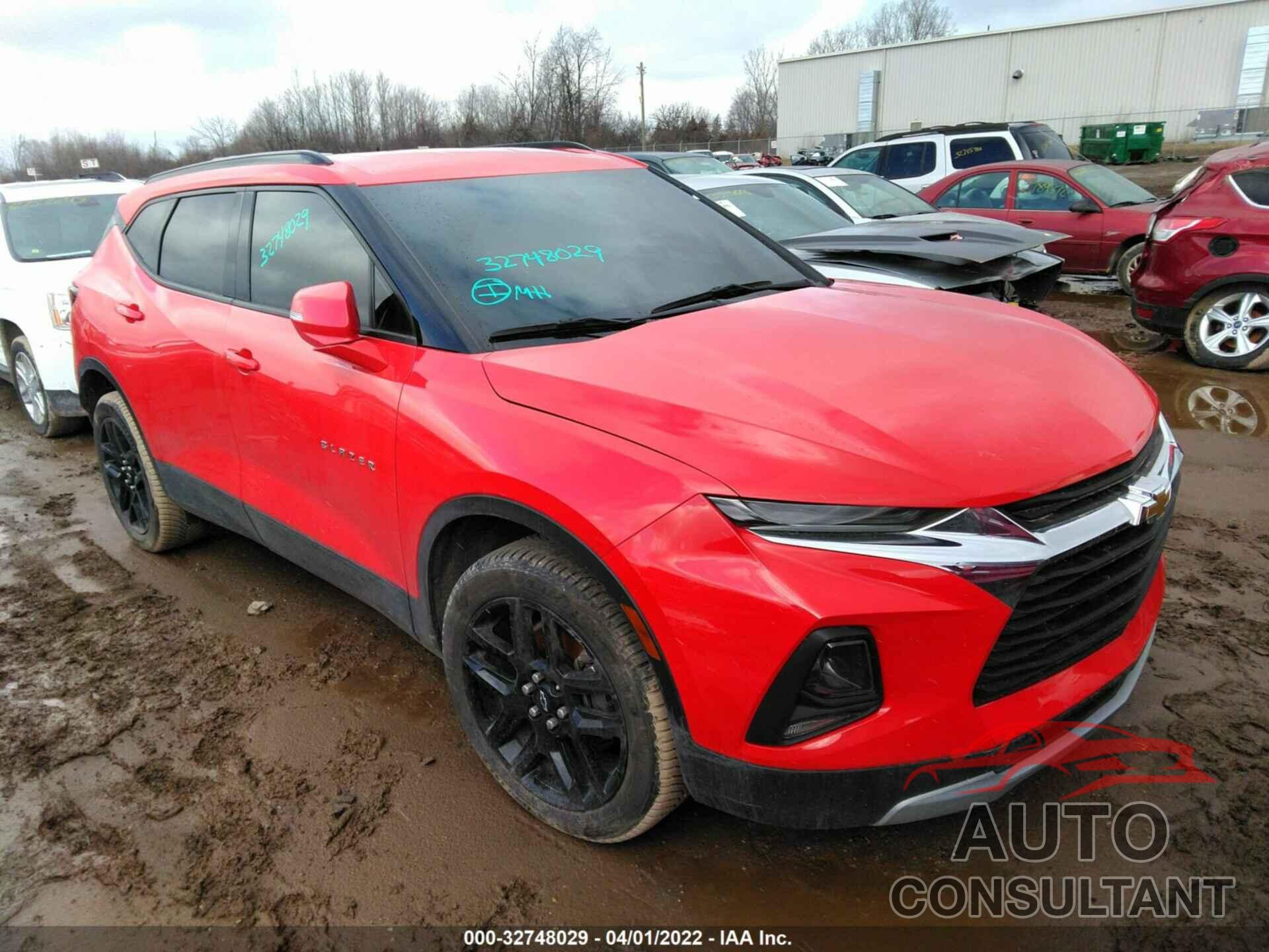 CHEVROLET BLAZER 2019 - 3GNKBDRS9KS684421