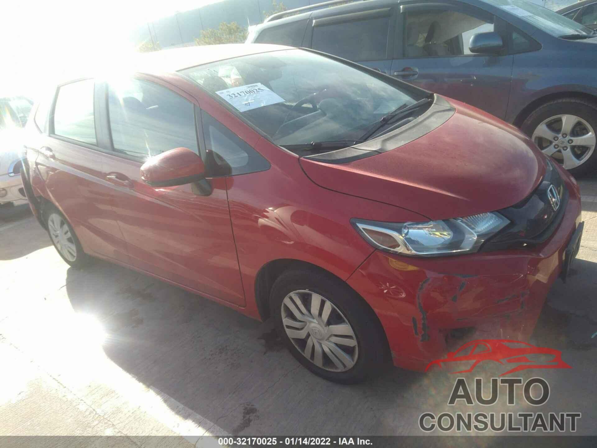HONDA FIT 2017 - JHMGK5H5XHS012886